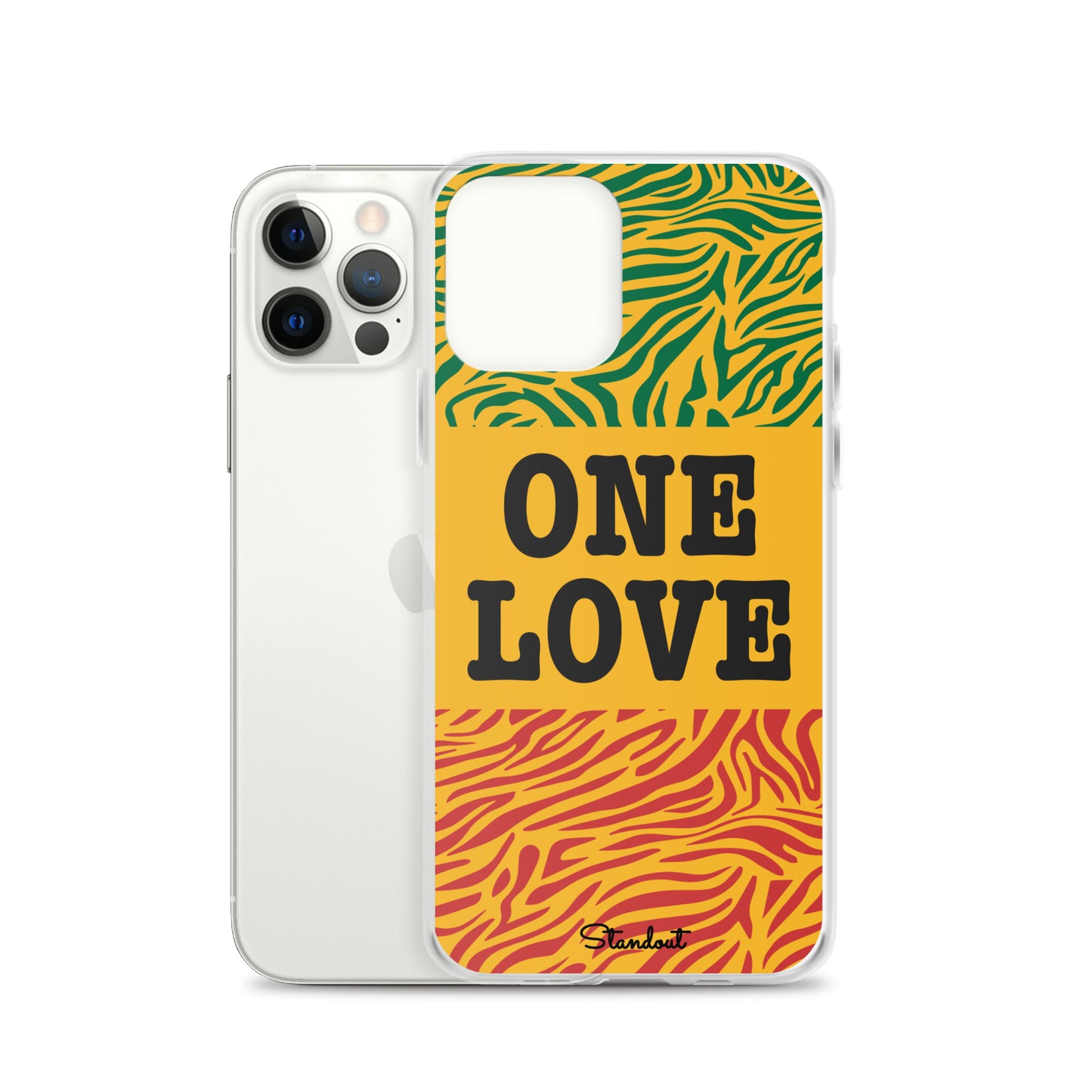 One Love Clear Case for iPhone®