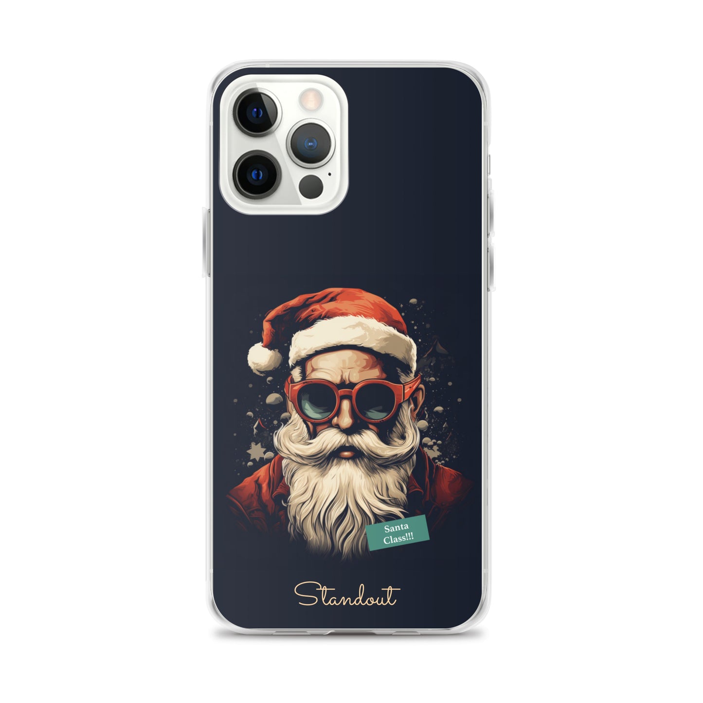 Santa Class Clear Case for iPhone® CCI025