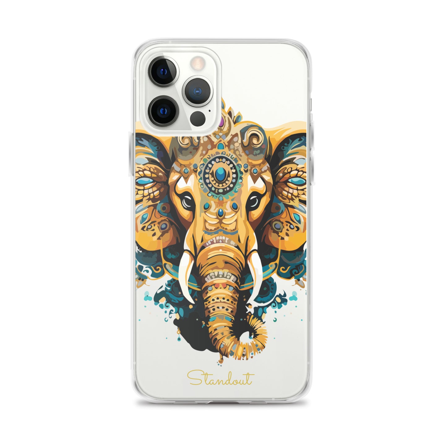 Beautiful Elephant Clear Case for iPhone® CCI077