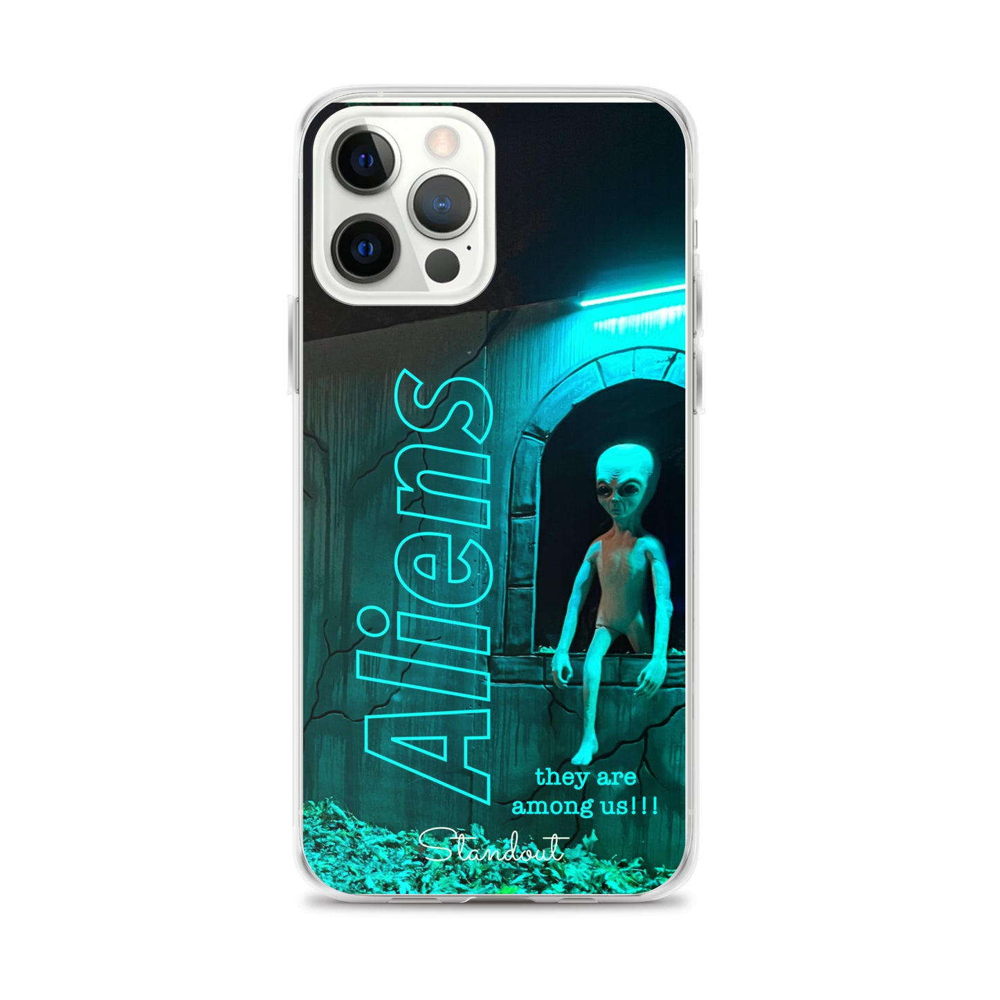 Aliens Clear Case for iPhone® CCI092