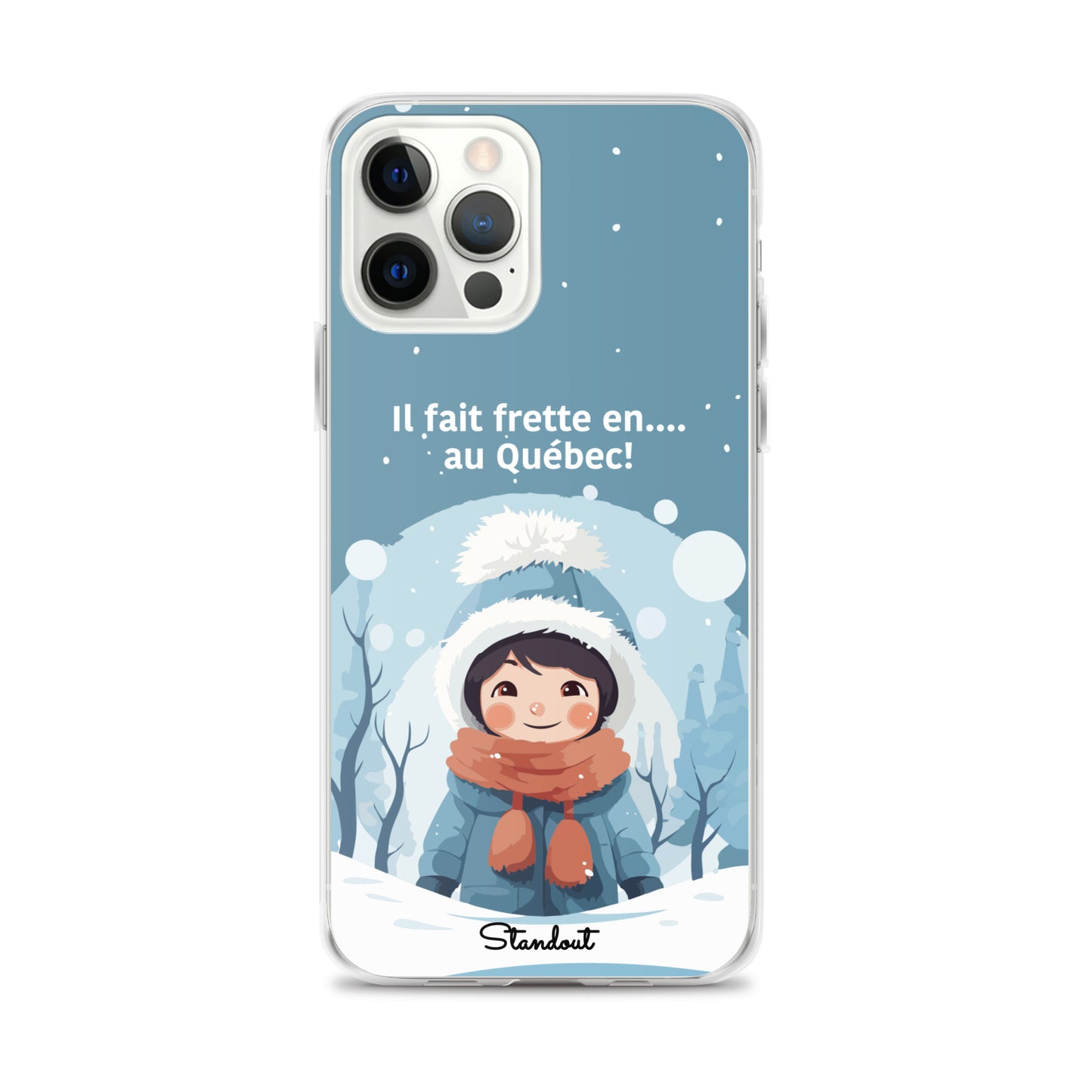 Hiver Québec Clear Case for iPhone®