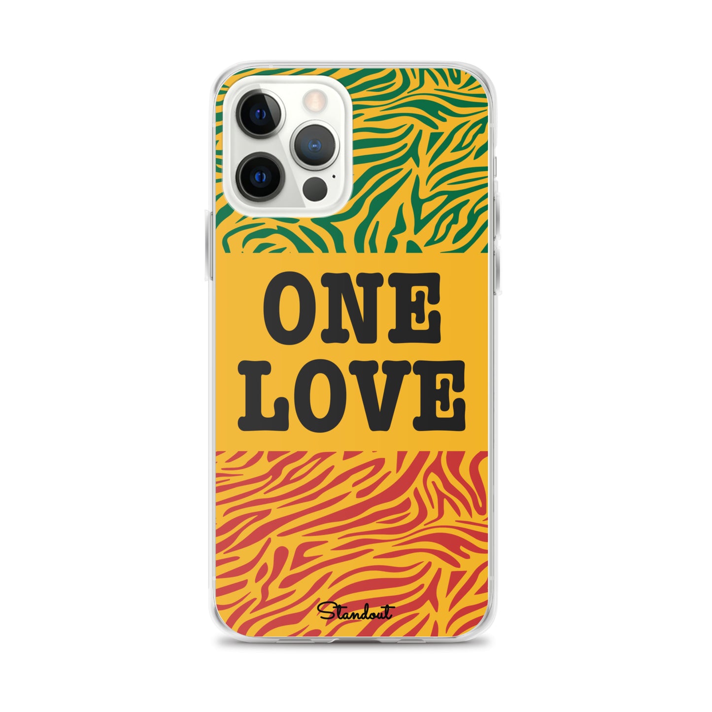 One Love Clear Case for iPhone®