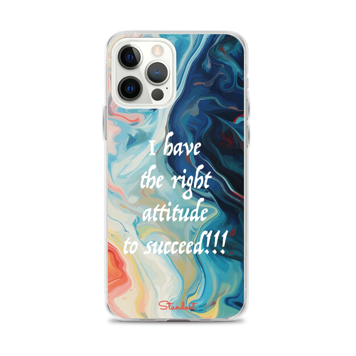 The right attitude Clear Case for iPhone®