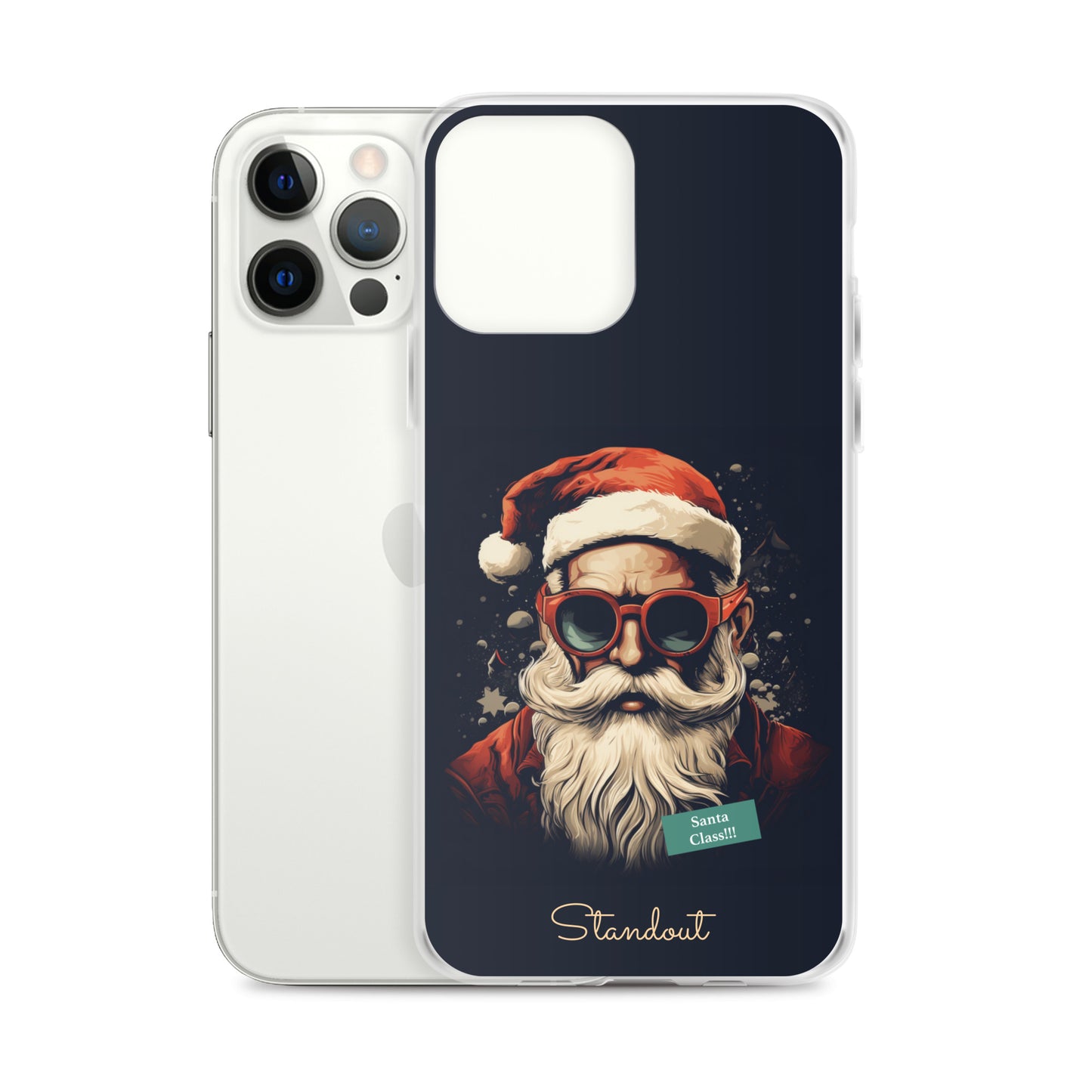 Santa Class Clear Case for iPhone® CCI025