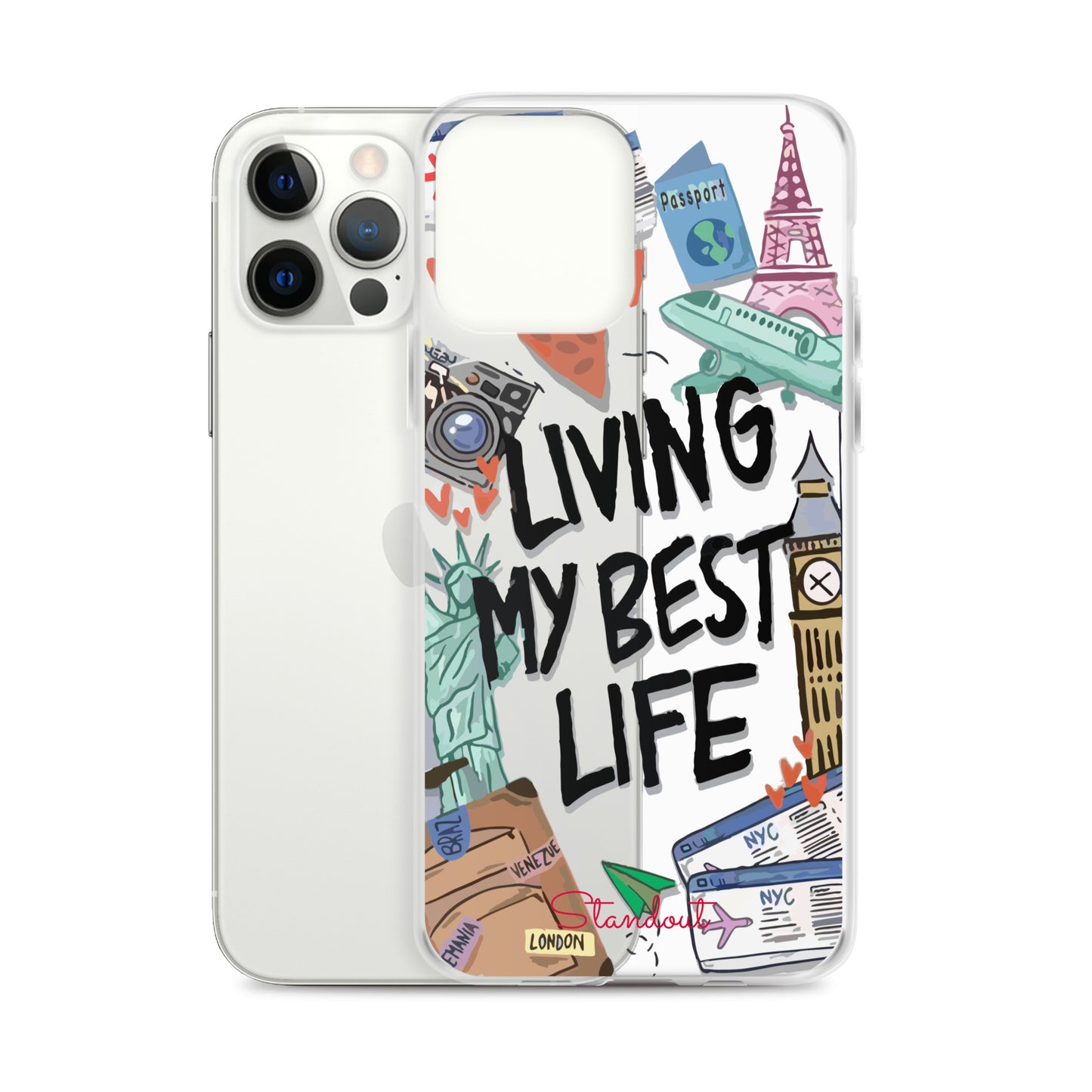 Living my Best Life Clear Case for iPhone® CCI073