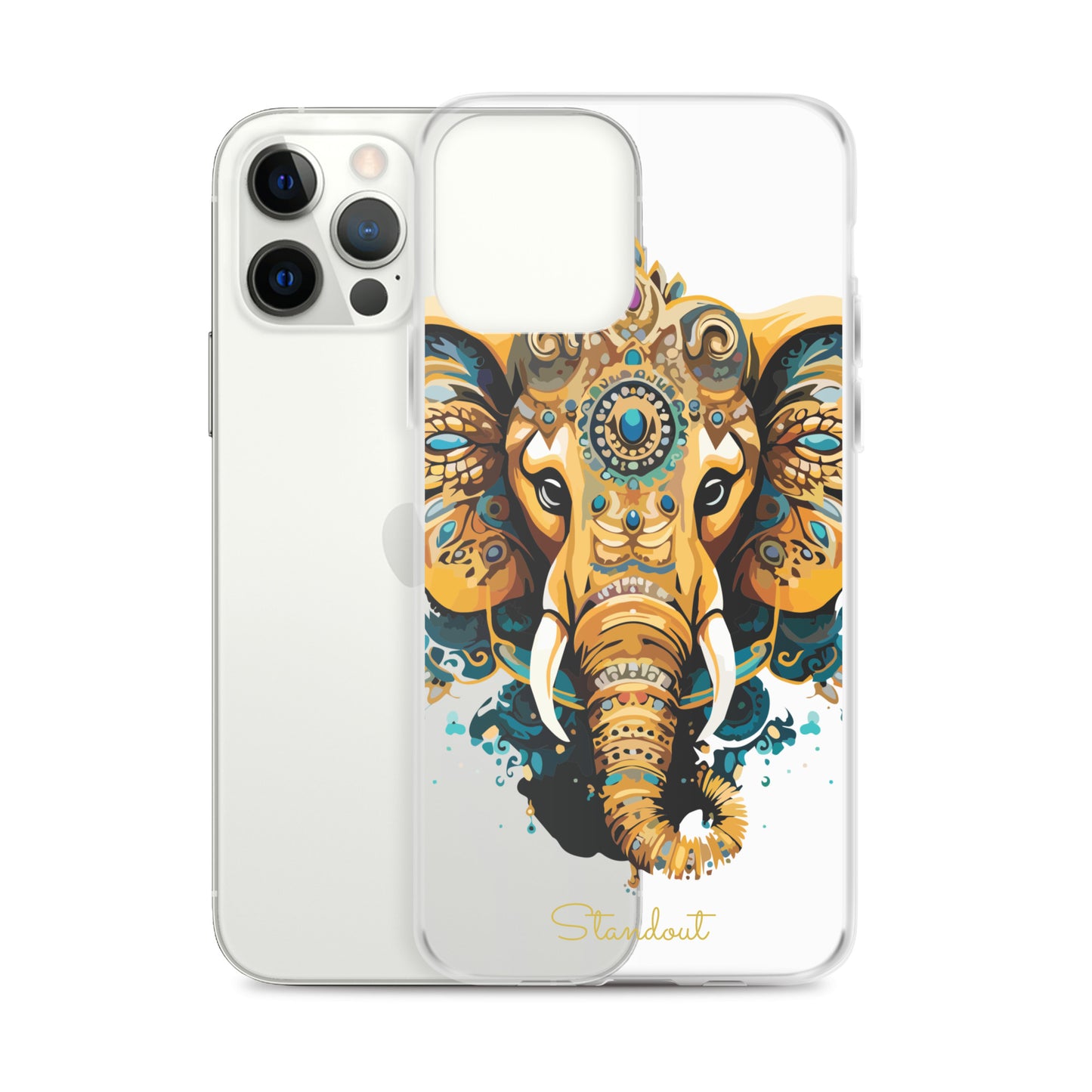 Beautiful Elephant Clear Case for iPhone® CCI077