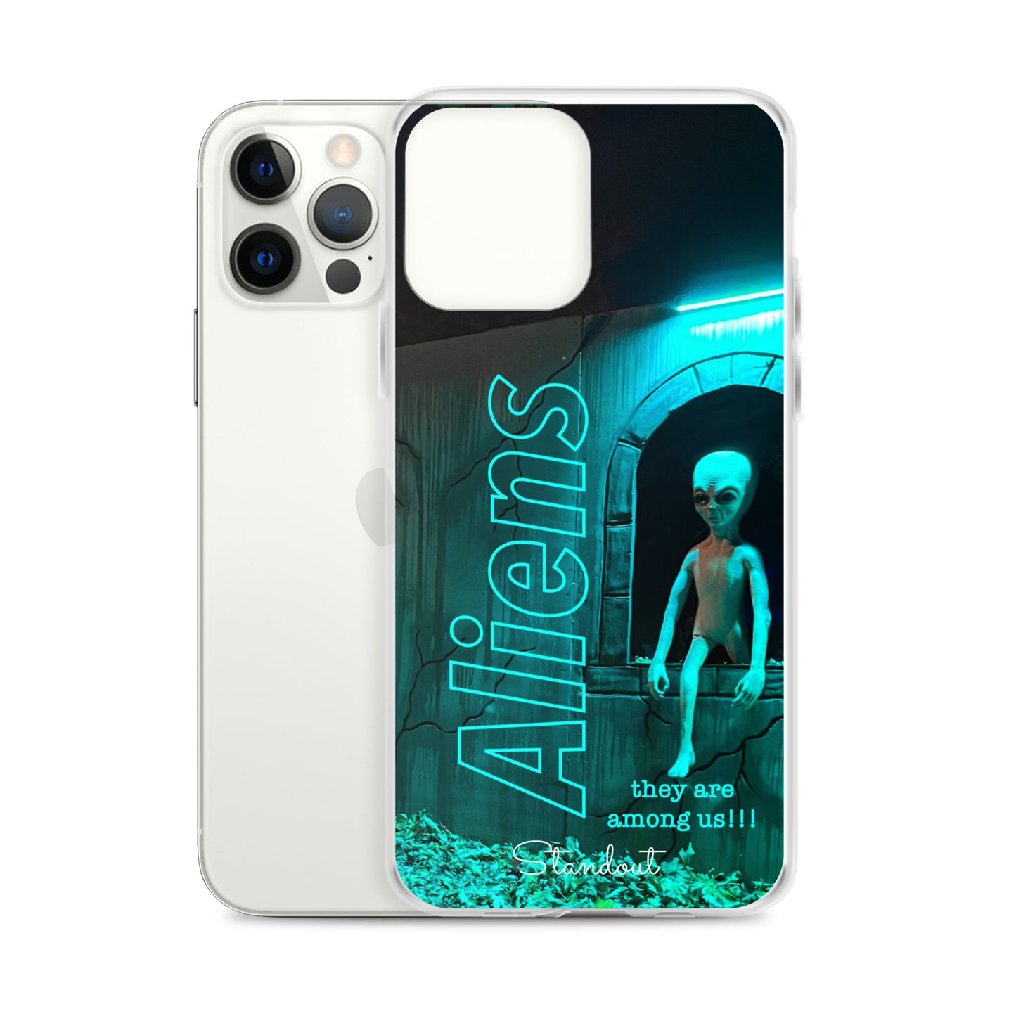 Aliens Clear Case for iPhone® CCI092