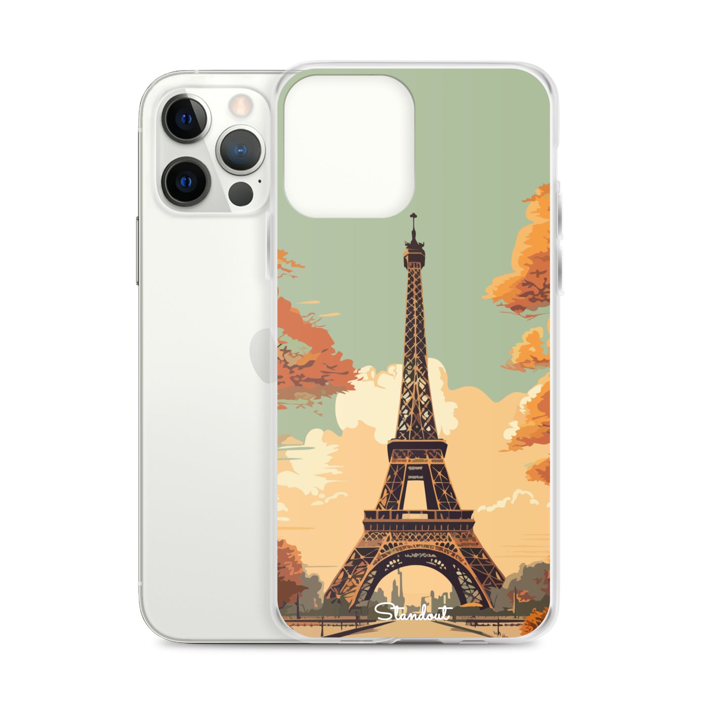 Eiffel Tower Clear Case for iPhone®