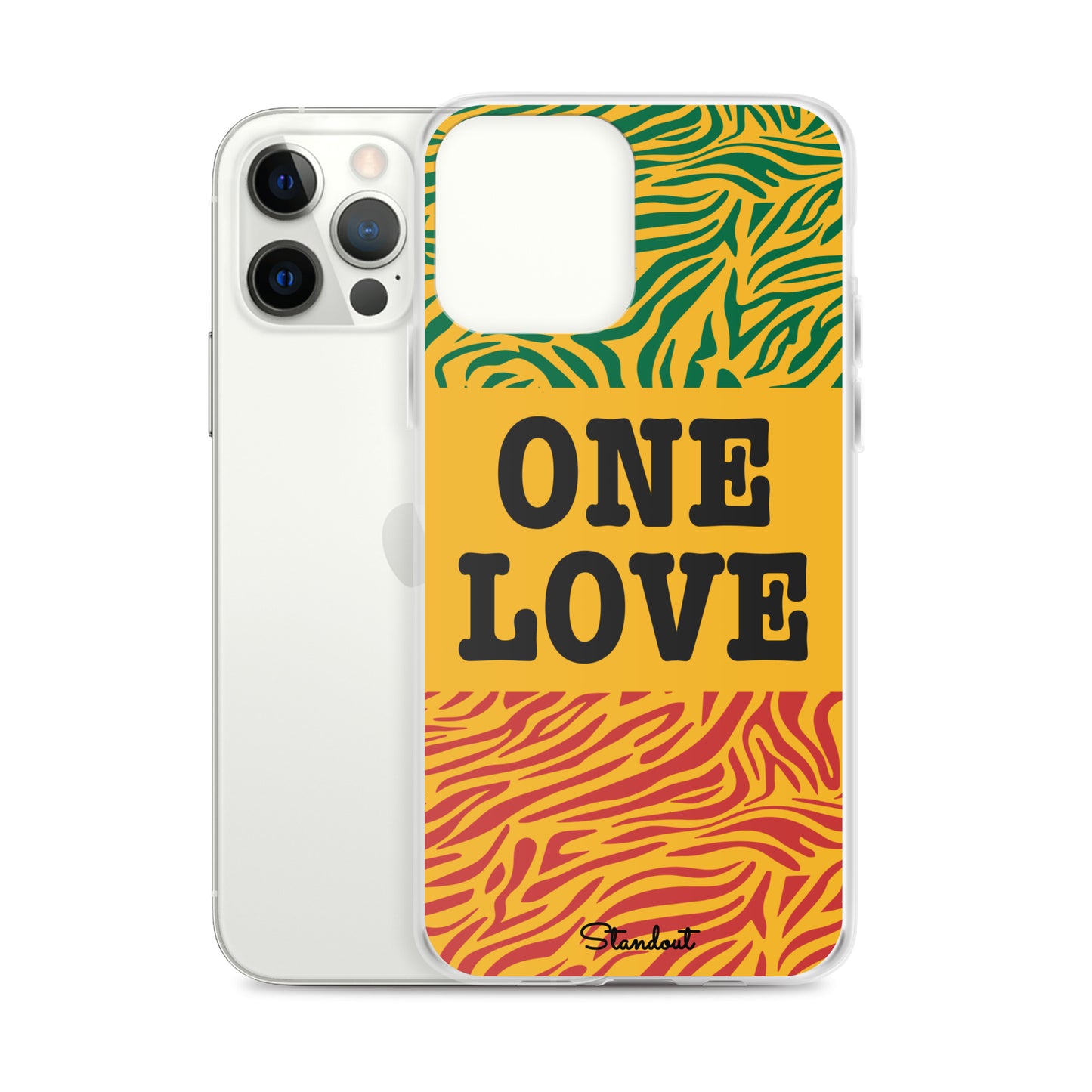 One Love Clear Case for iPhone®