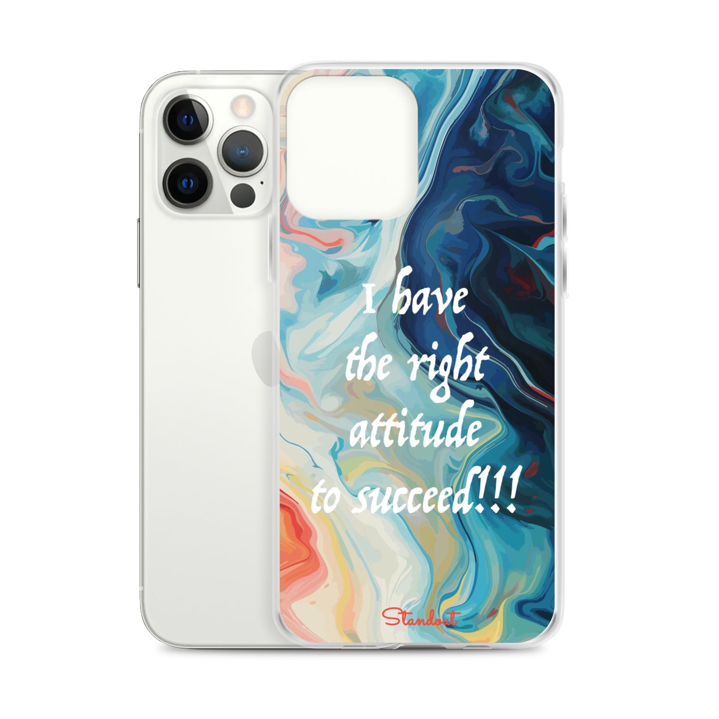 The right attitude Clear Case for iPhone®