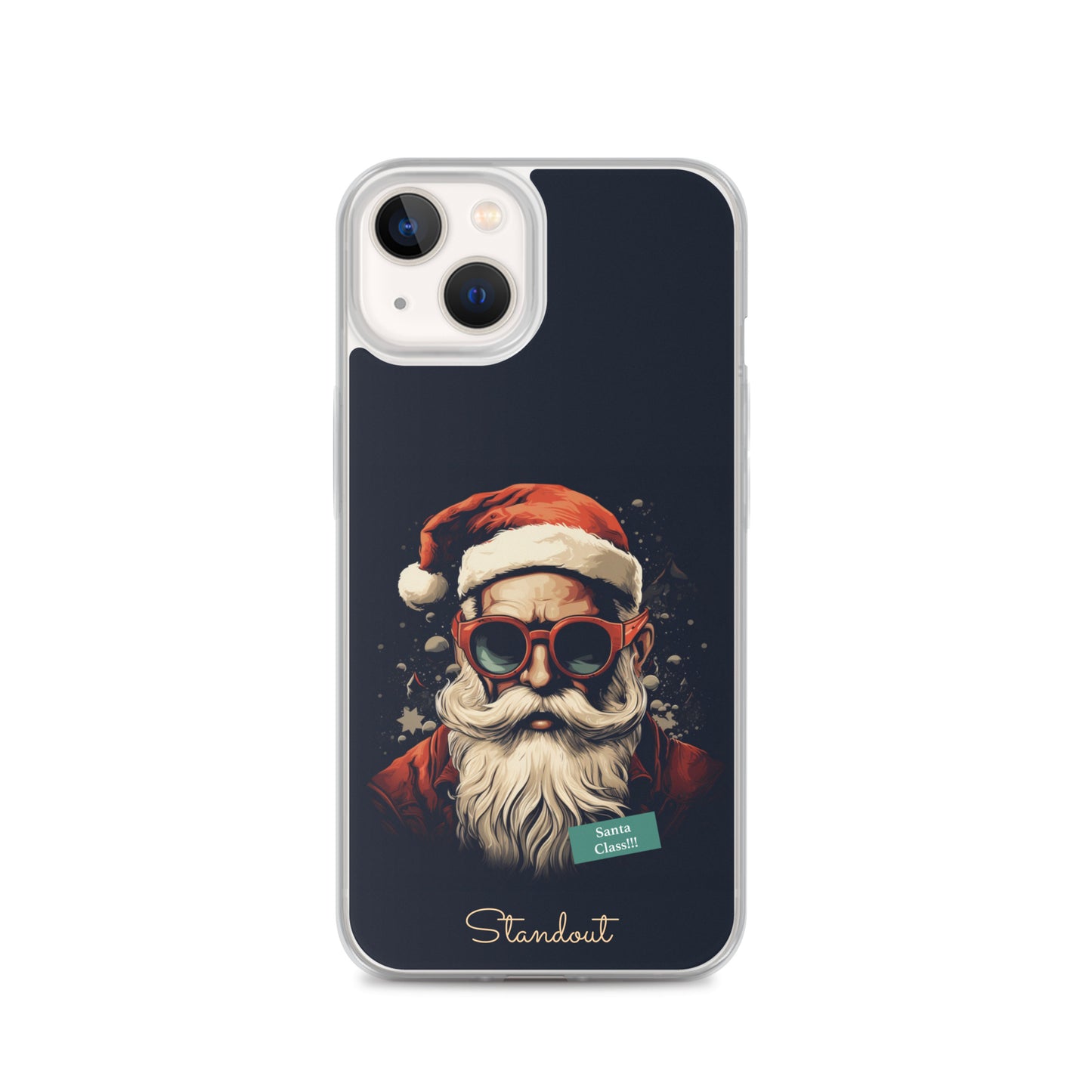 Santa Class Clear Case for iPhone® CCI025