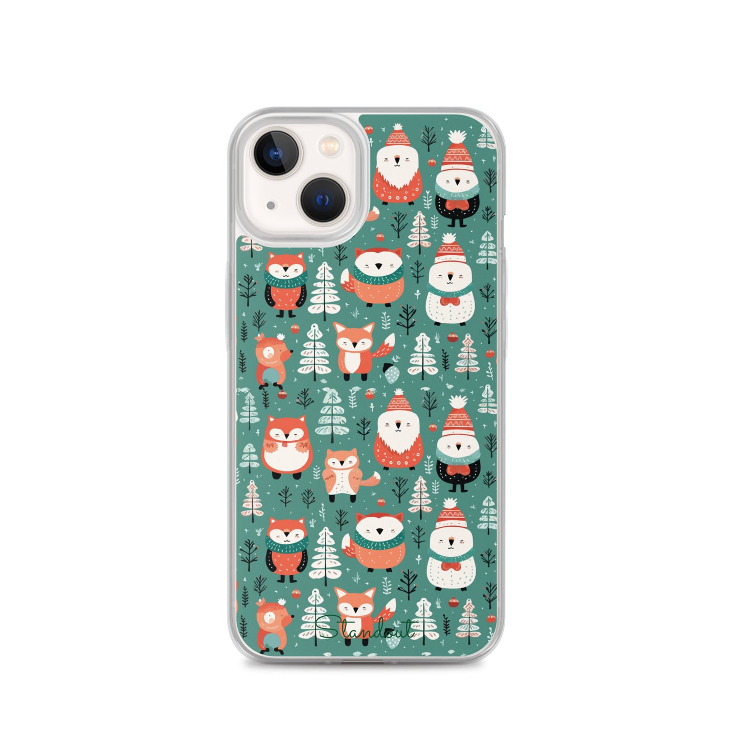 Christmas Spirit Clear Case for iPhone® CCI046