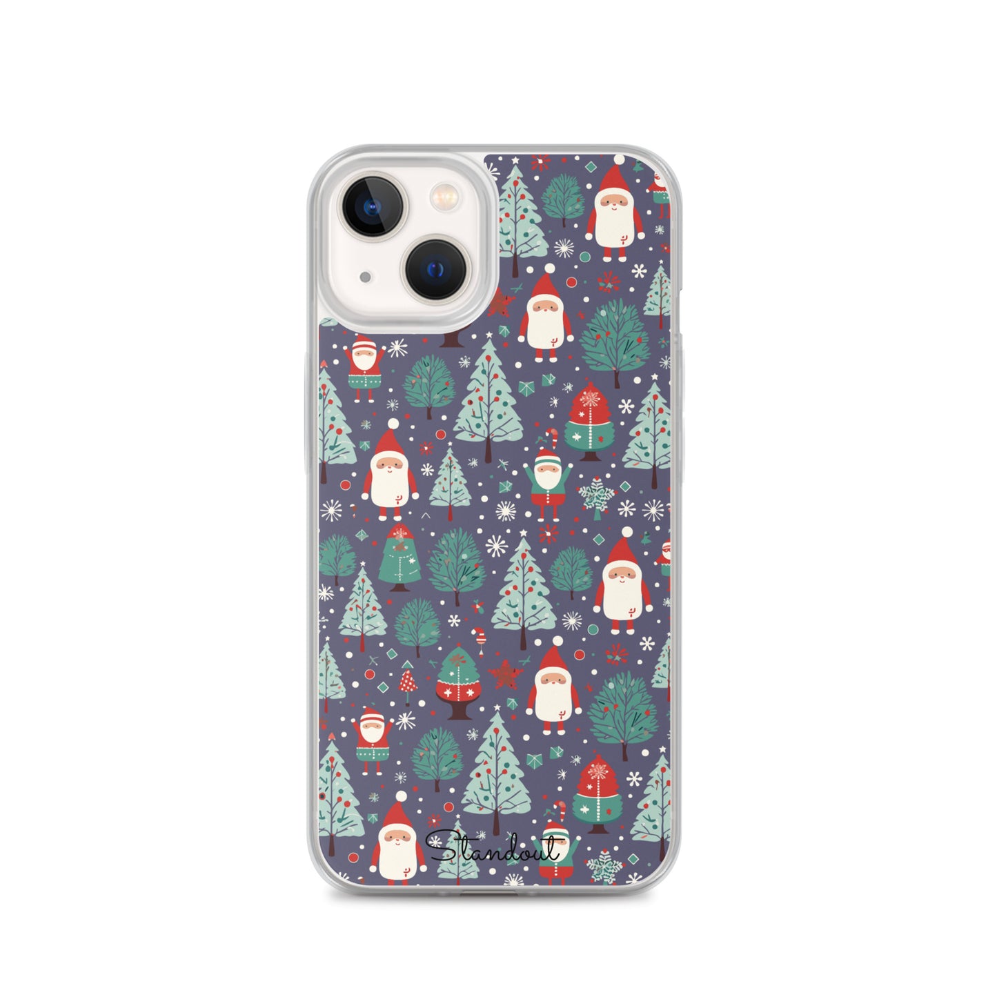 Christmas Spirit Clear Case for iPhone® CCI070