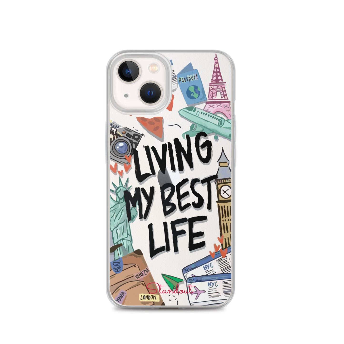 Living my Best Life Clear Case for iPhone® CCI073