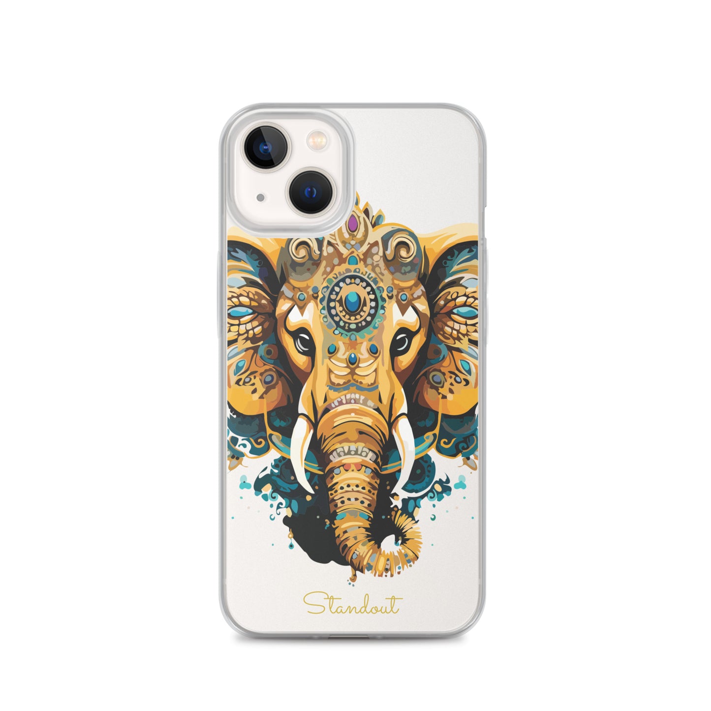 Beautiful Elephant Clear Case for iPhone® CCI077