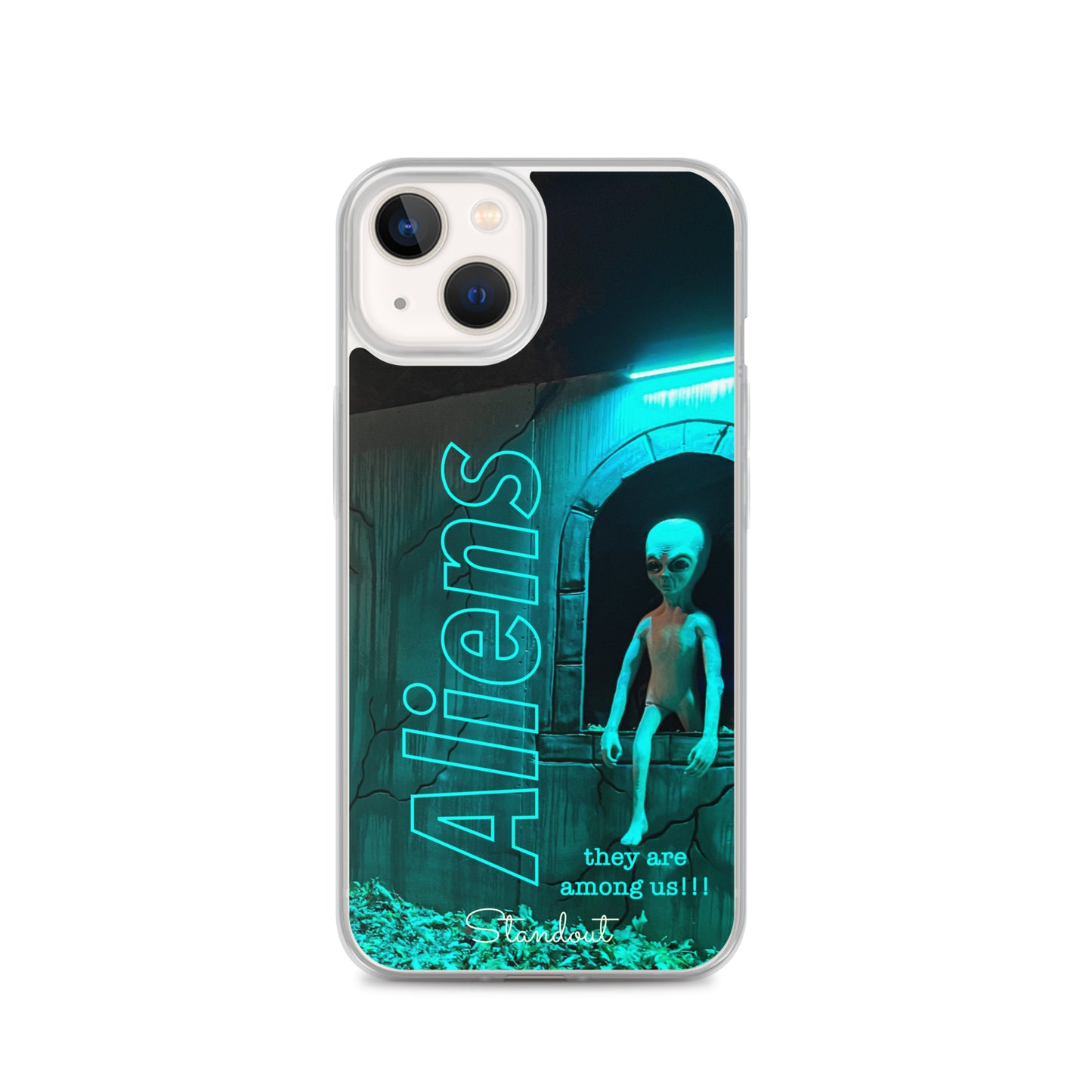 Aliens Clear Case for iPhone® CCI092