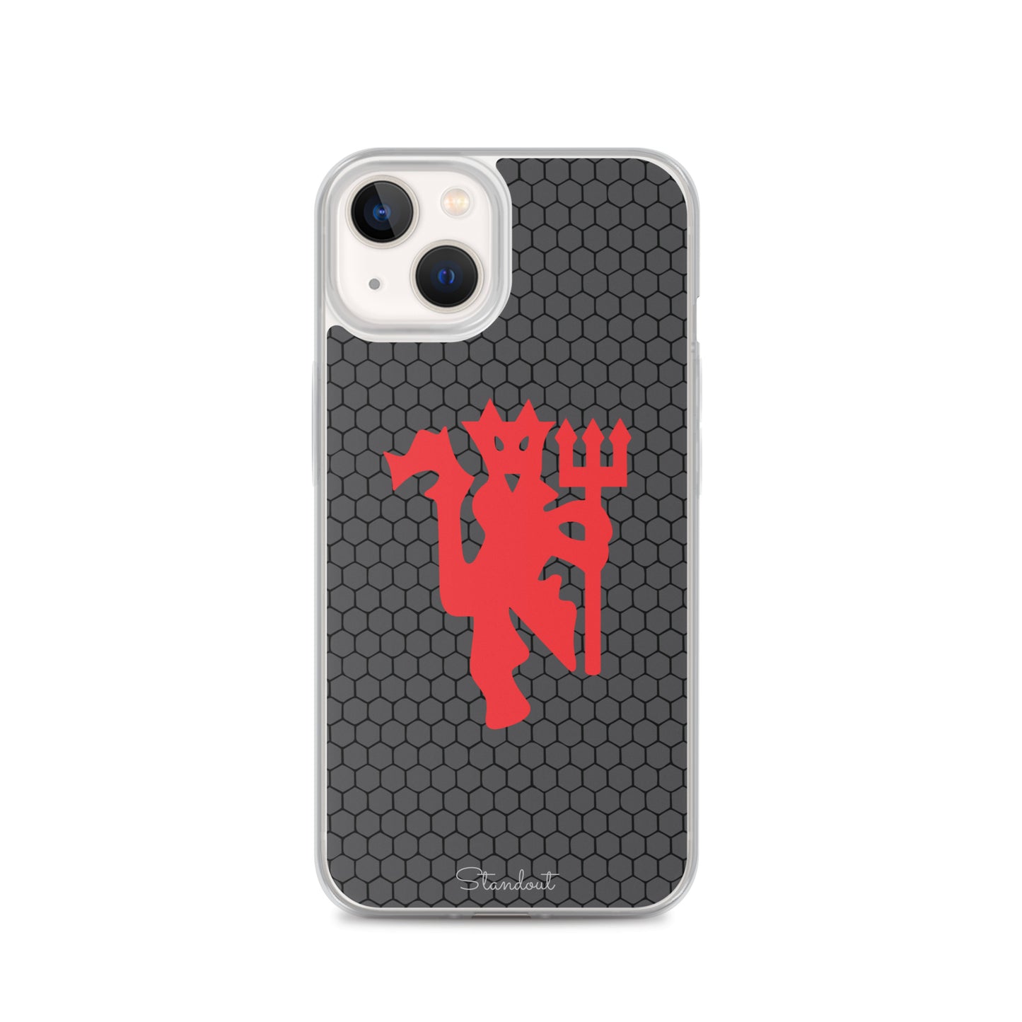 Red Devils Clear Case for iPhone®