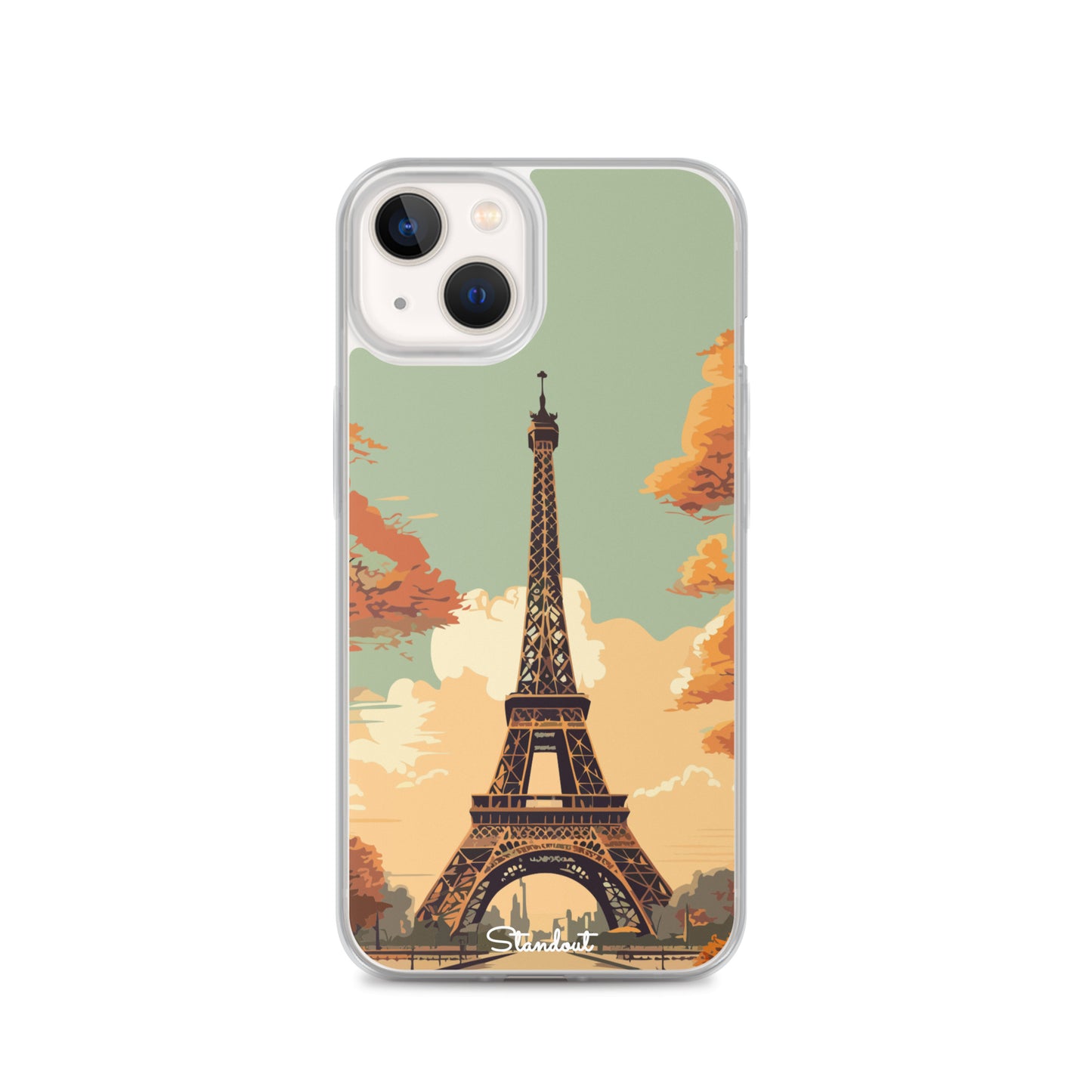 Eiffel Tower Clear Case for iPhone®