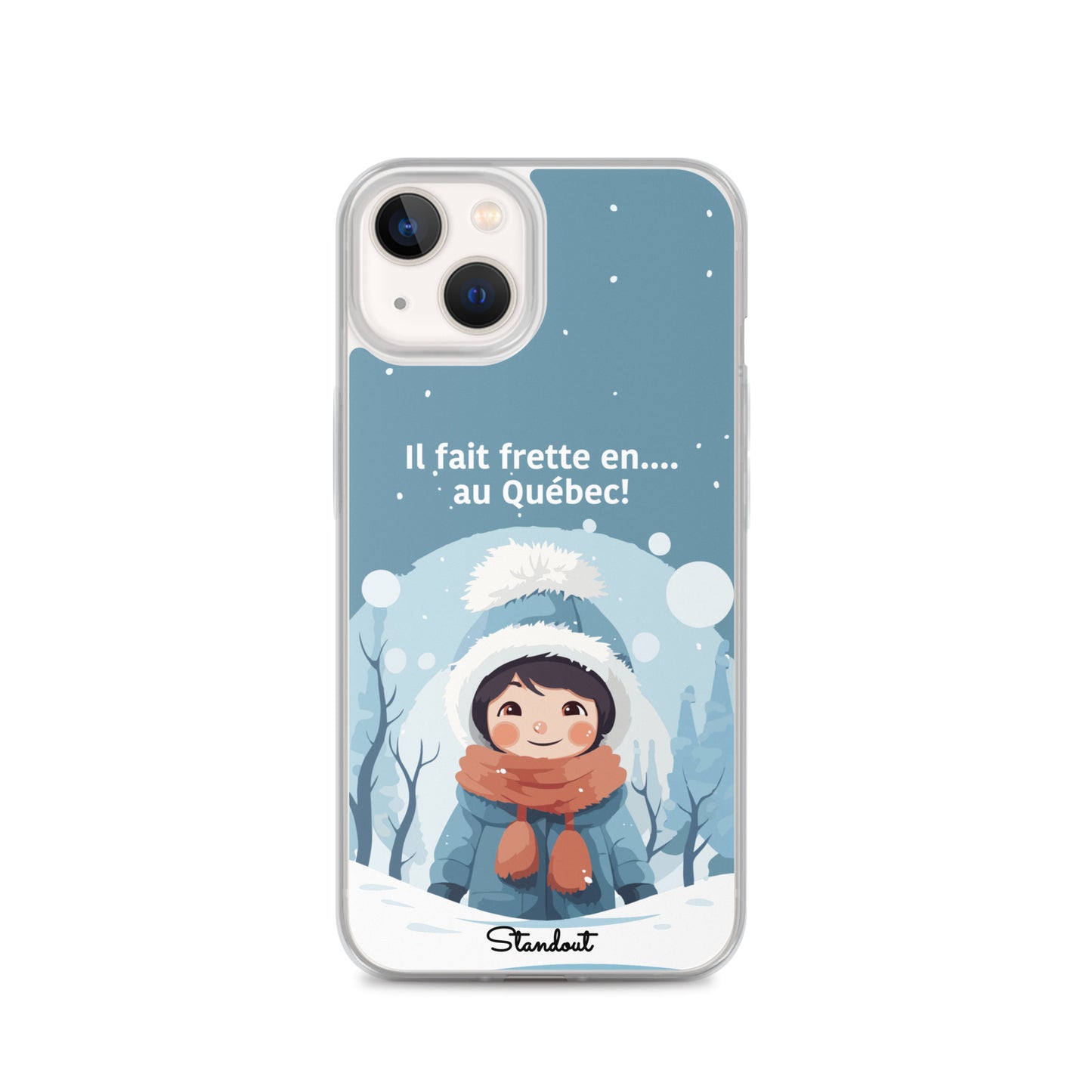 Hiver Québec Clear Case for iPhone®