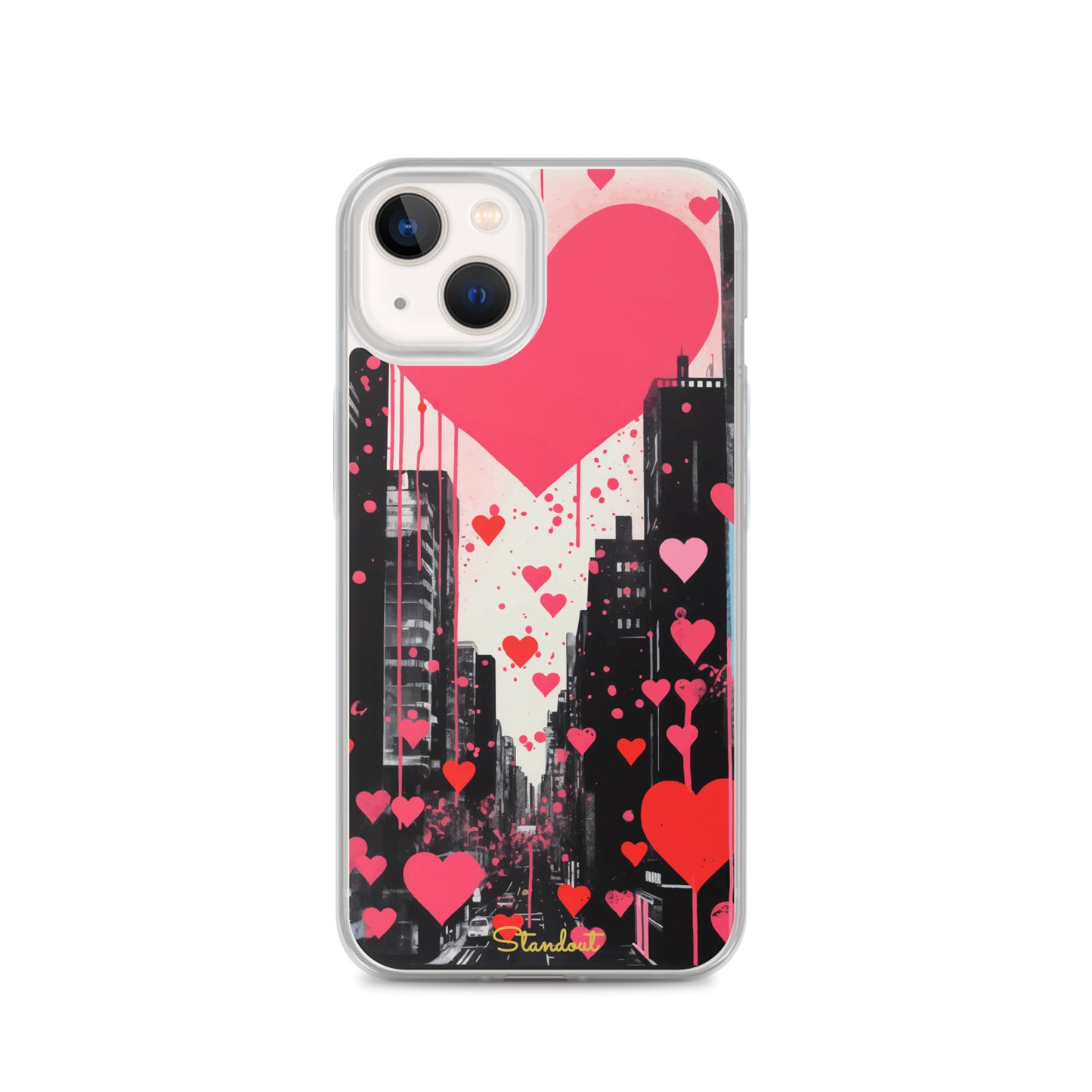 Hearts in the city Clear Case for iPhone®