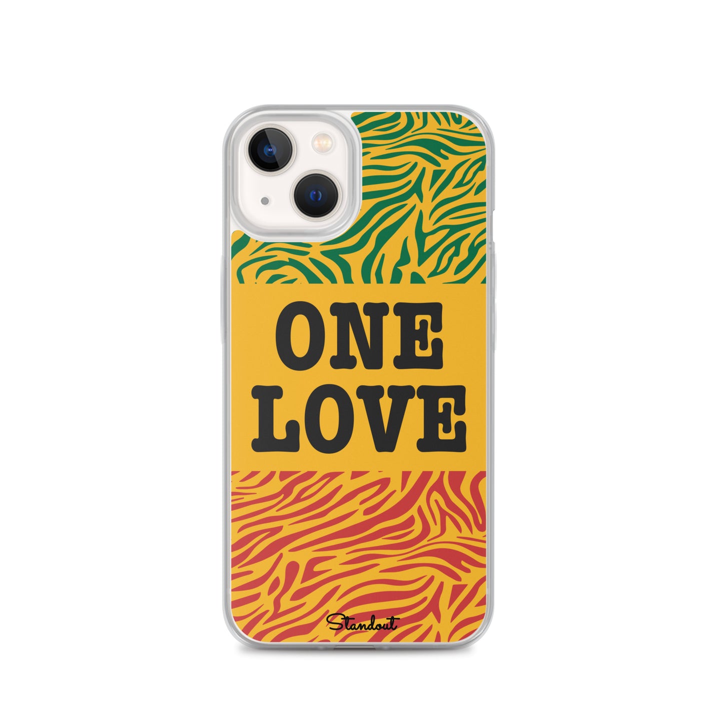 One Love Clear Case for iPhone®