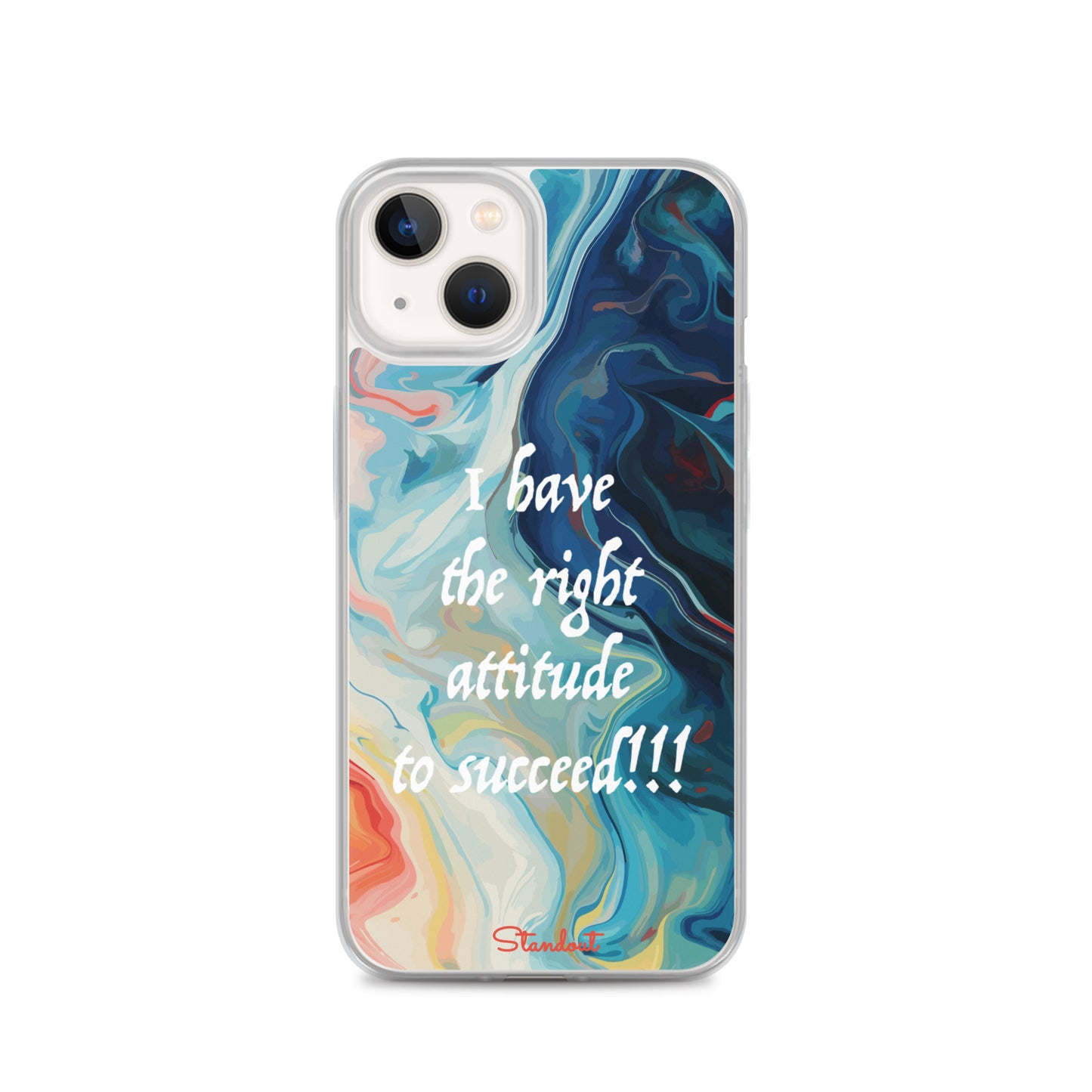 The right attitude Clear Case for iPhone®