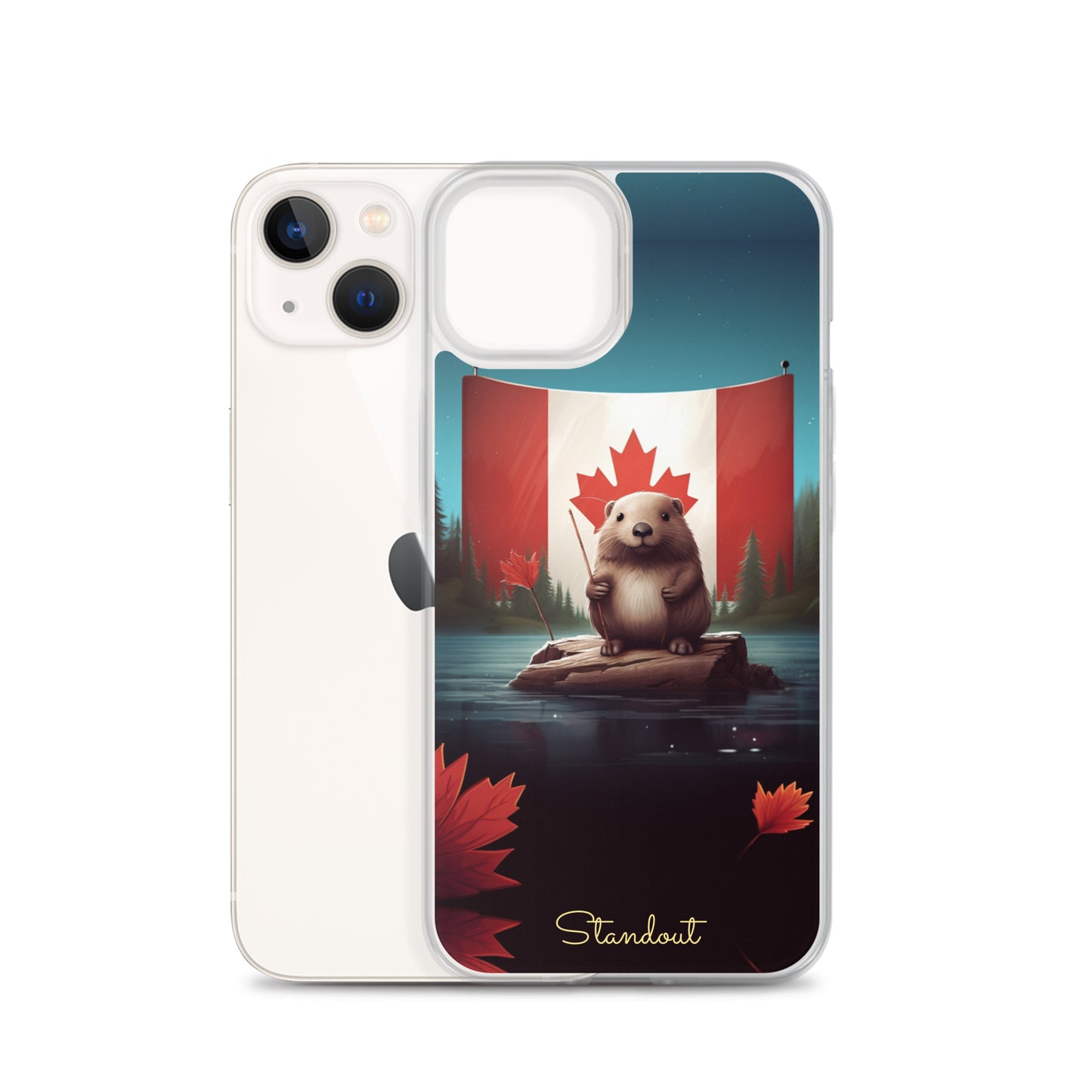 Beaver Canada Clear Case for iPhone® CCI007