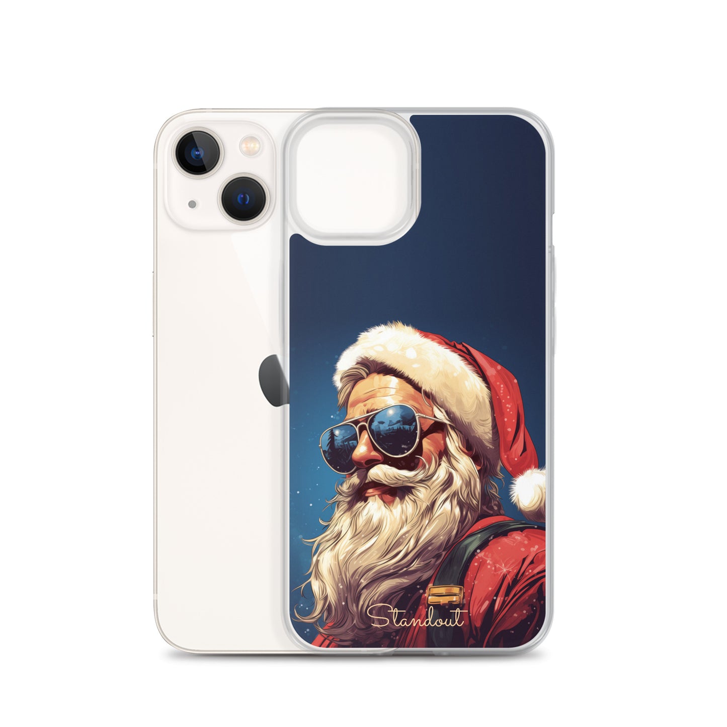 Santa Class Clear Case for iPhone® CCI019