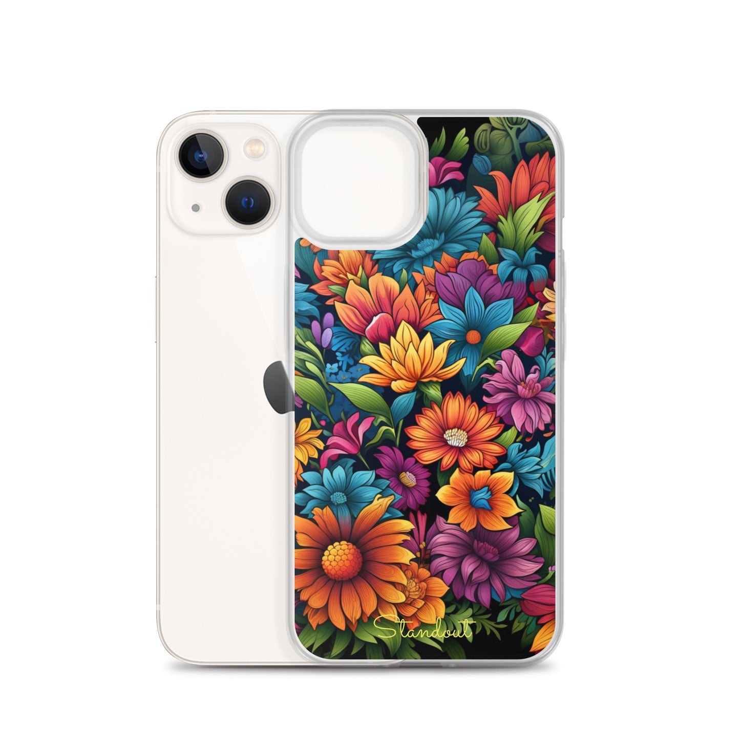 Flowers Multiple Clear Case for iPhone® CCI037