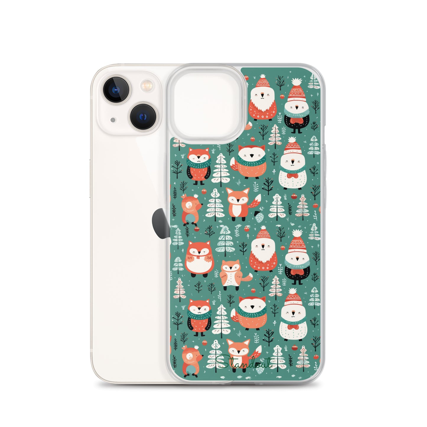 Christmas Spirit Clear Case for iPhone® CCI046