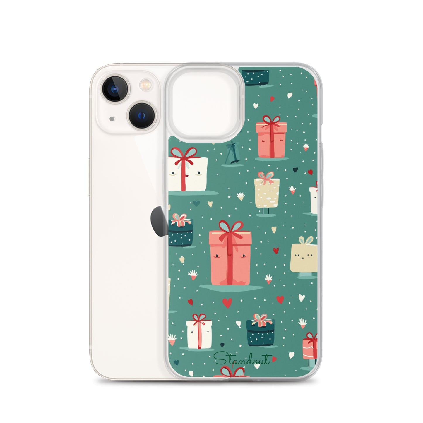 Christmas Spirit Clear Case for iPhone® CCI052