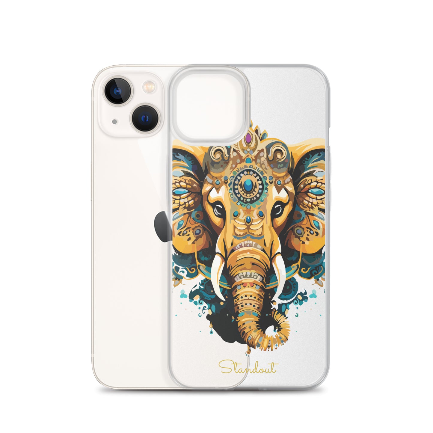 Beautiful Elephant Clear Case for iPhone® CCI077