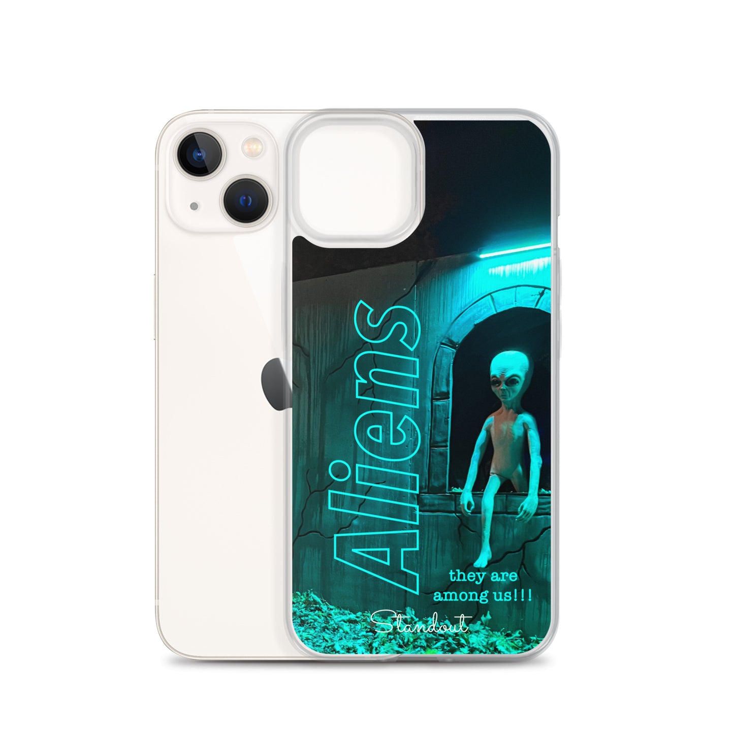 Aliens Clear Case for iPhone® CCI092