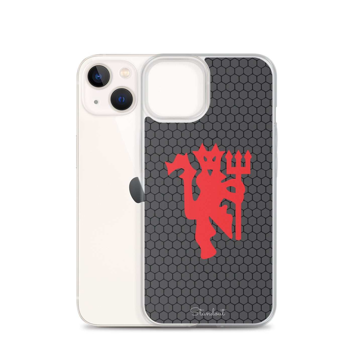 Red Devils Clear Case for iPhone®