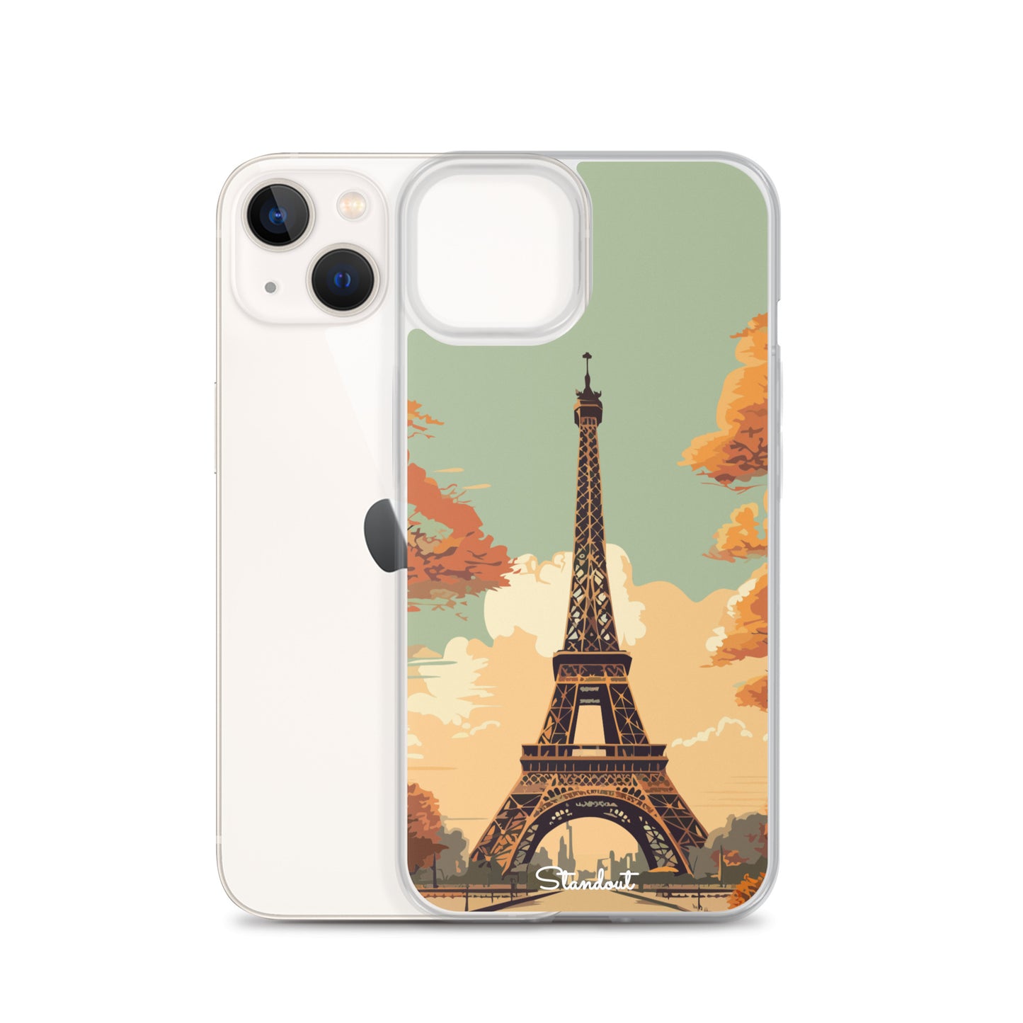 Eiffel Tower Clear Case for iPhone®