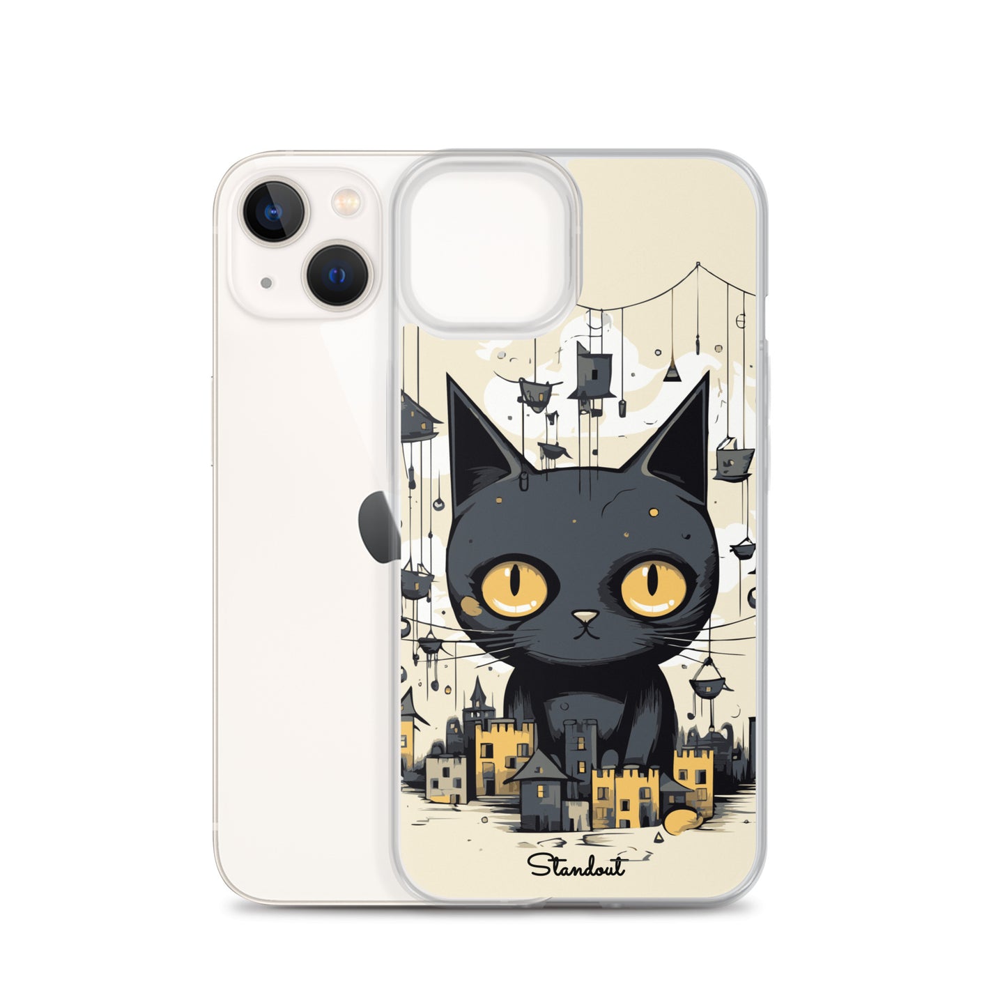 Mystic Cat Clear Case for iPhone®