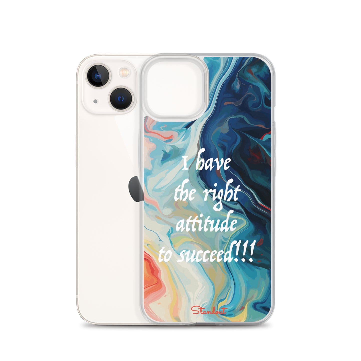 The right attitude Clear Case for iPhone®