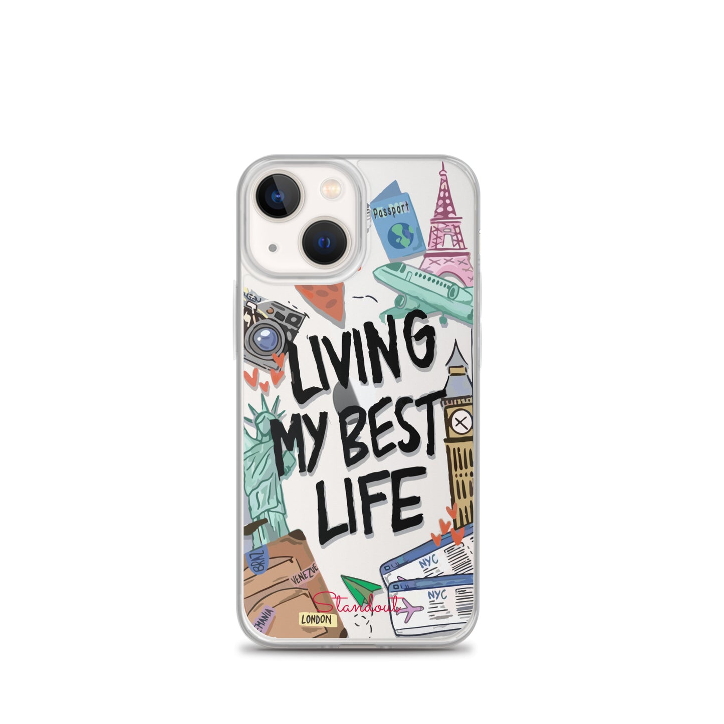 Living my Best Life Clear Case for iPhone® CCI073