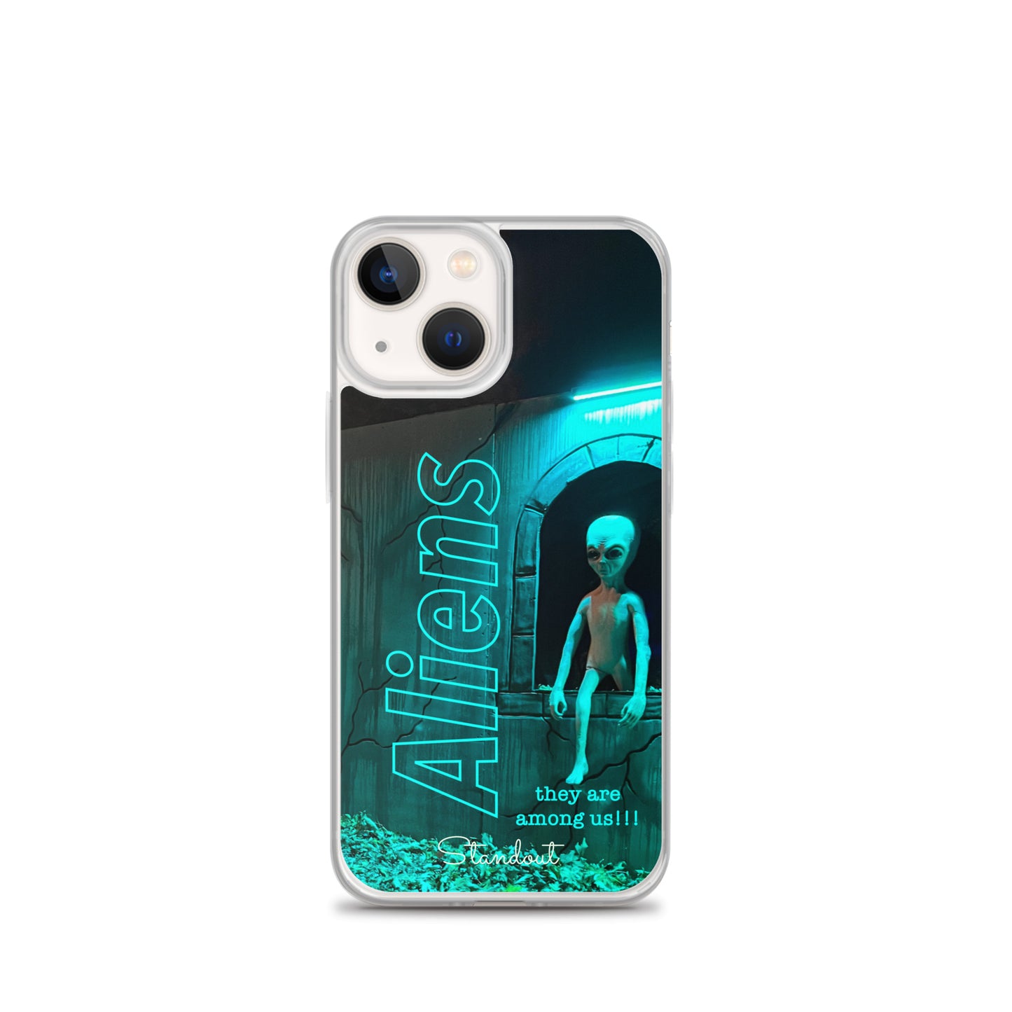 Aliens Clear Case for iPhone® CCI092