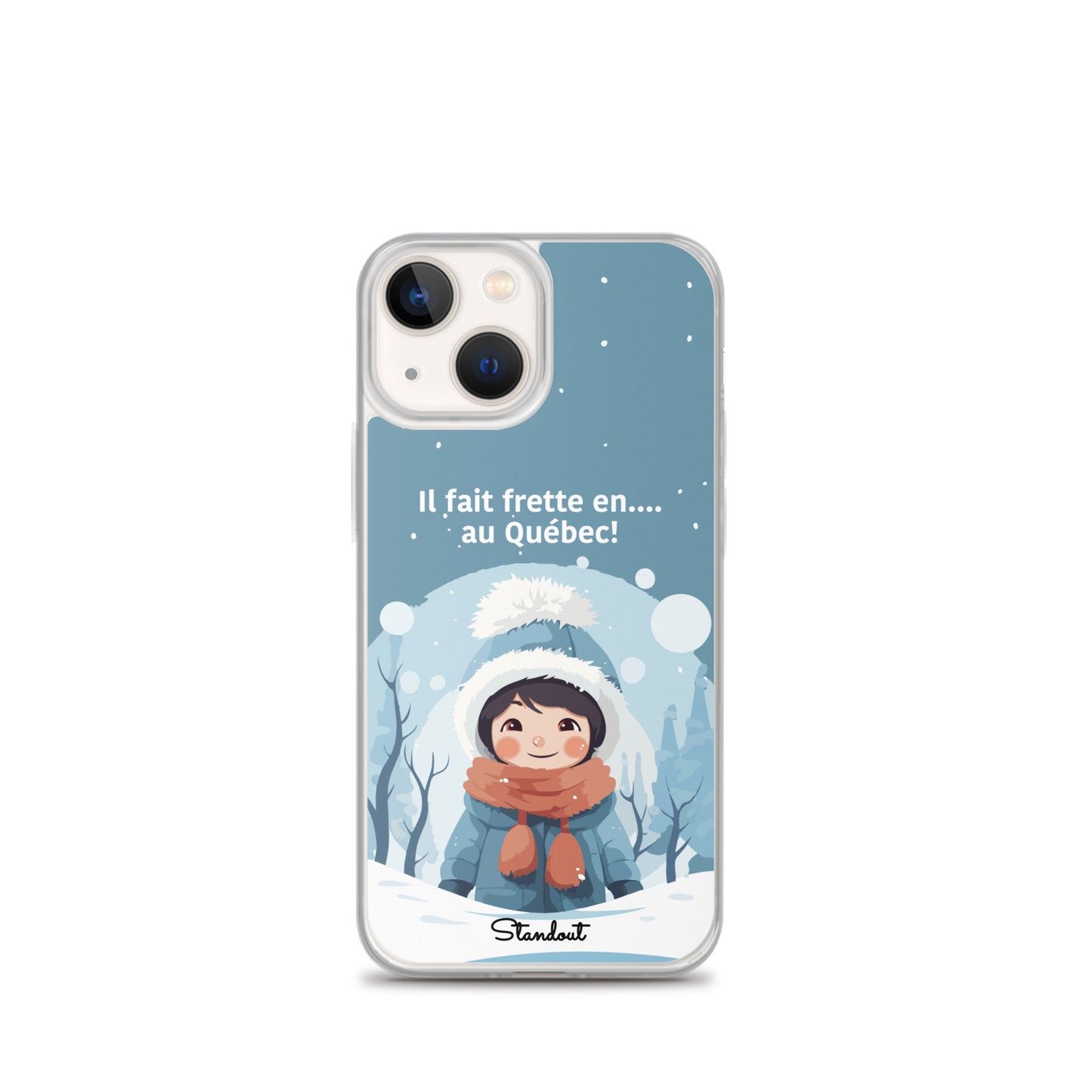 Hiver Québec Clear Case for iPhone®