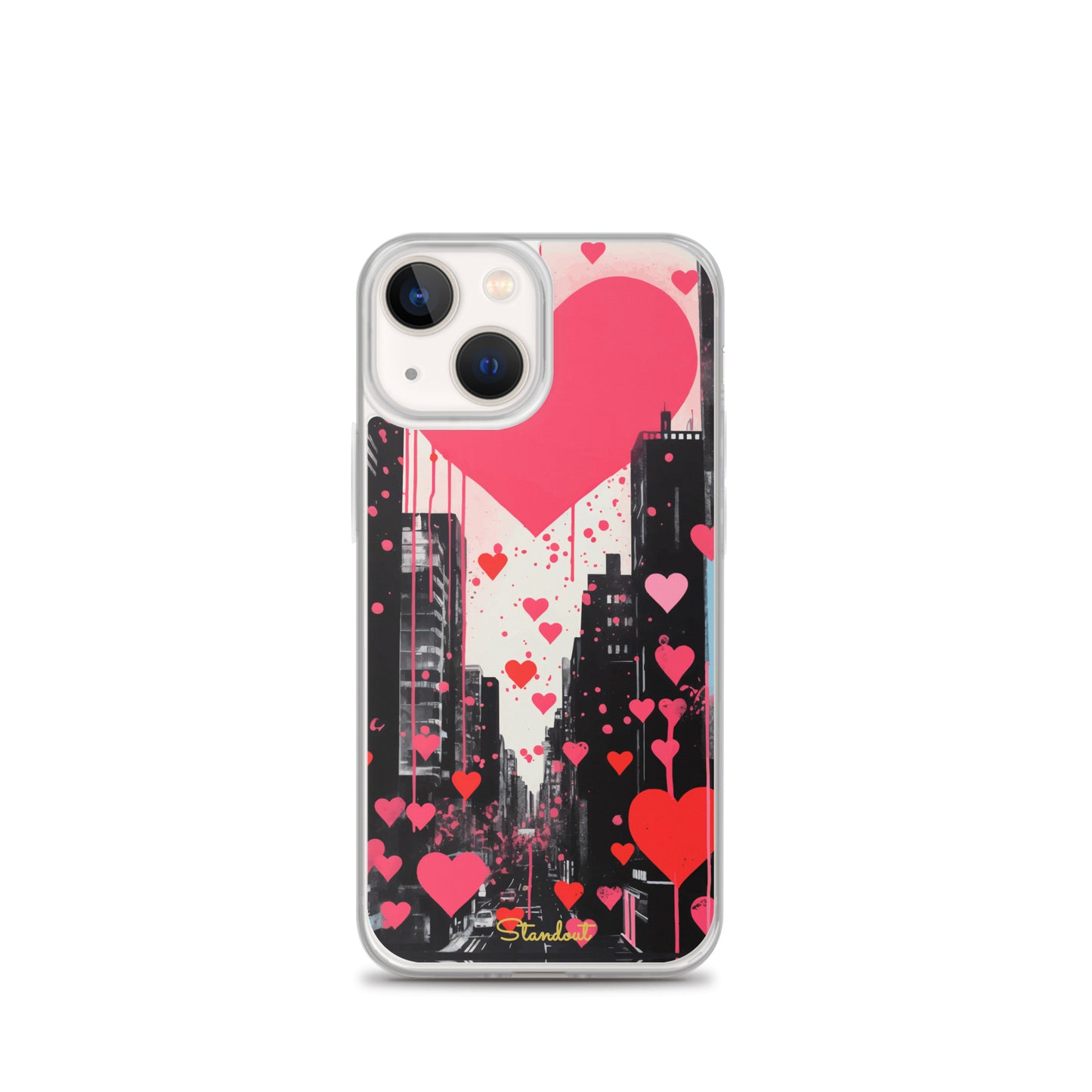 Hearts in the city Clear Case for iPhone®