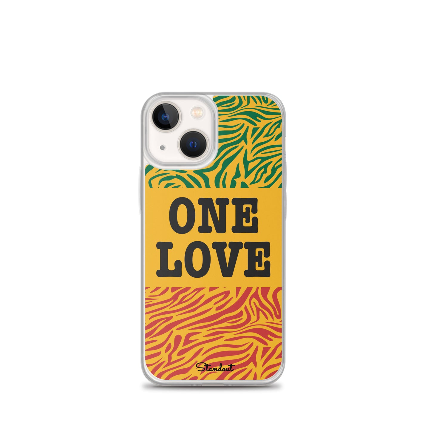 One Love Clear Case for iPhone®