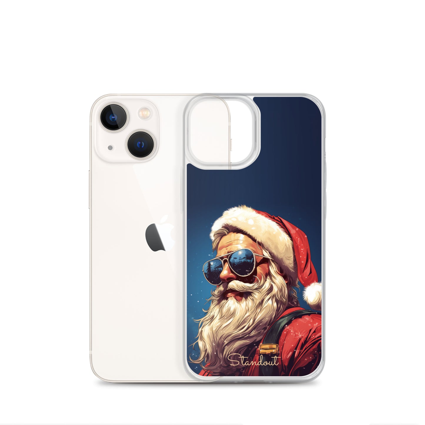 Santa Class Clear Case for iPhone® CCI019