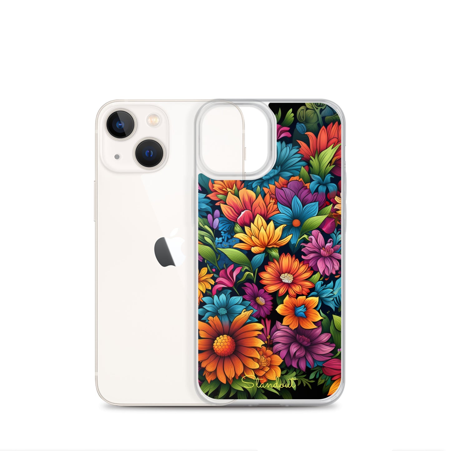 Flowers Multiple Clear Case for iPhone® CCI037