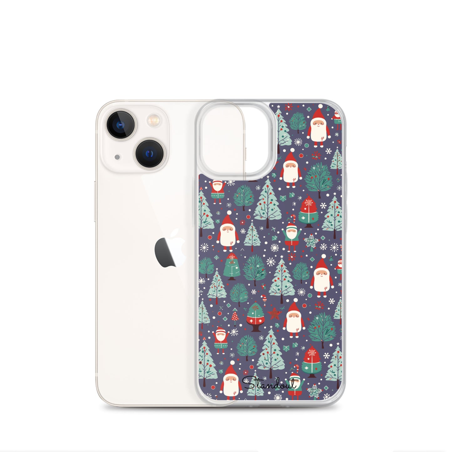 Christmas Spirit Clear Case for iPhone® CCI070