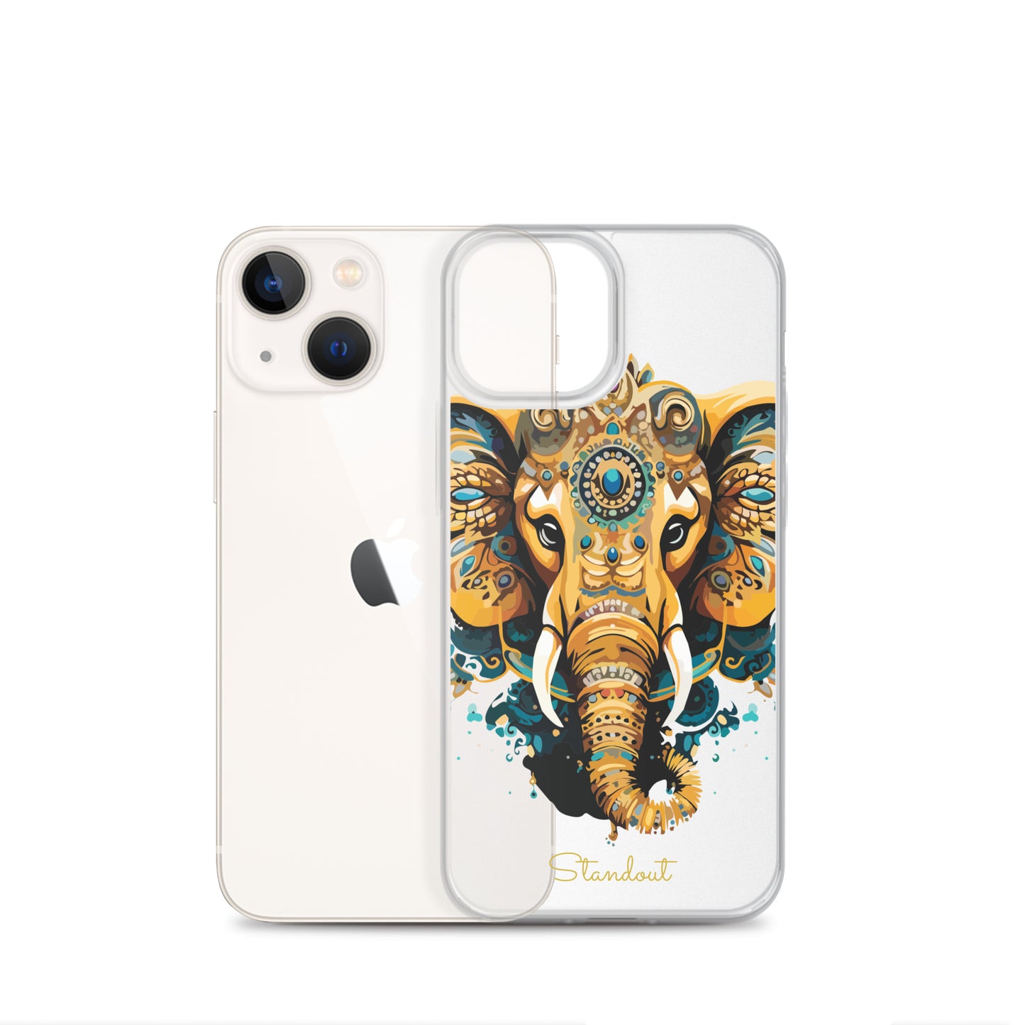 Beautiful Elephant Clear Case for iPhone® CCI077