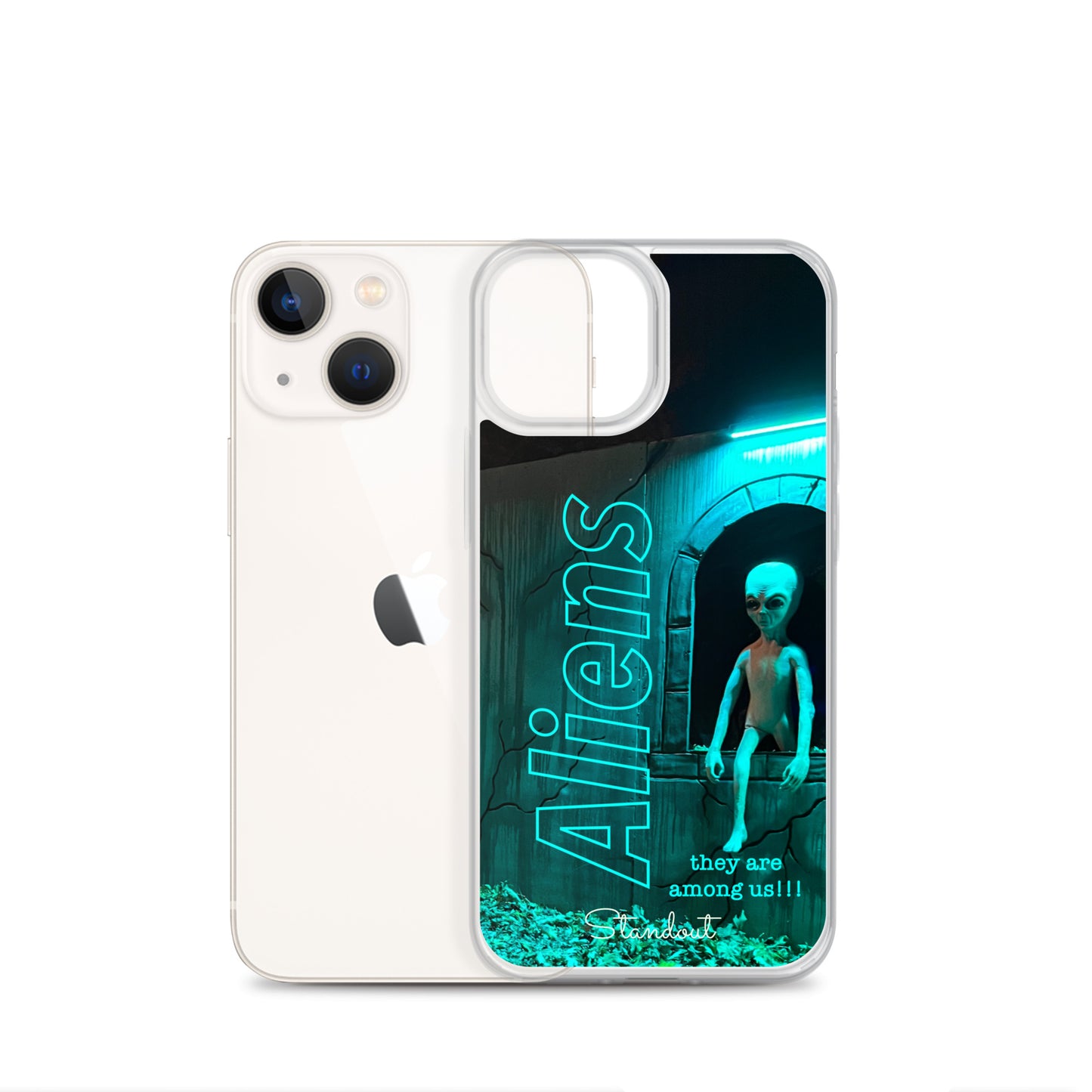 Aliens Clear Case for iPhone® CCI092