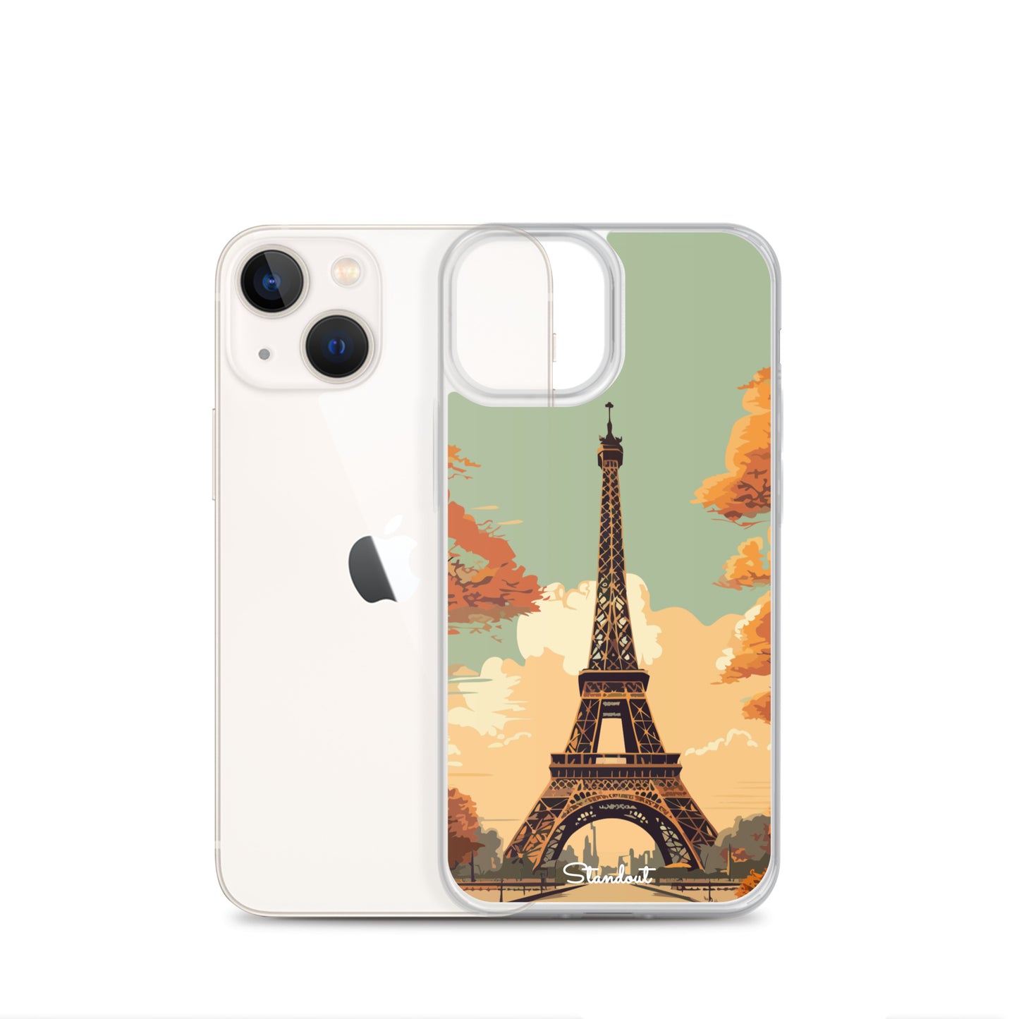 Eiffel Tower Clear Case for iPhone®