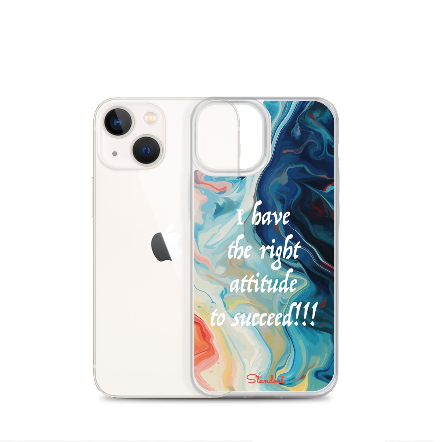 The right attitude Clear Case for iPhone®