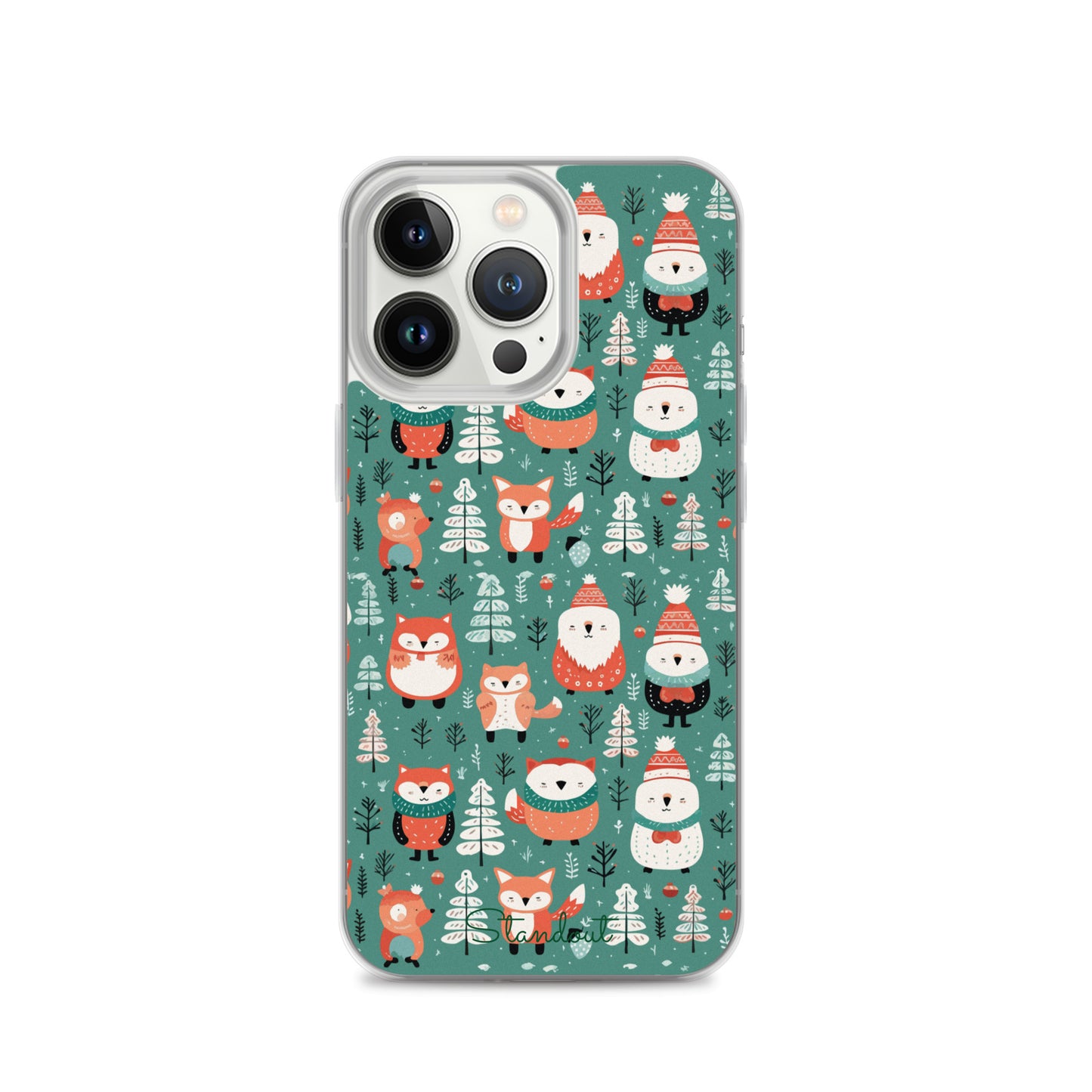 Christmas Spirit Clear Case for iPhone® CCI046